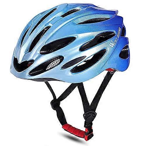 Lightweight Breathable MTB Bike Helmet, B Style Blue