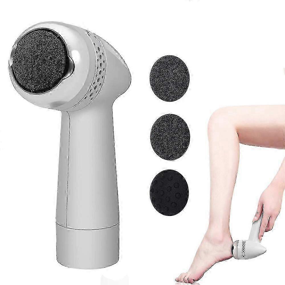 電気フットシャープナー電子真空吸着フットファイル、ポータブル充電式フットグラインダー、ペディキュアツールキットフットケアデッドハードクラックD