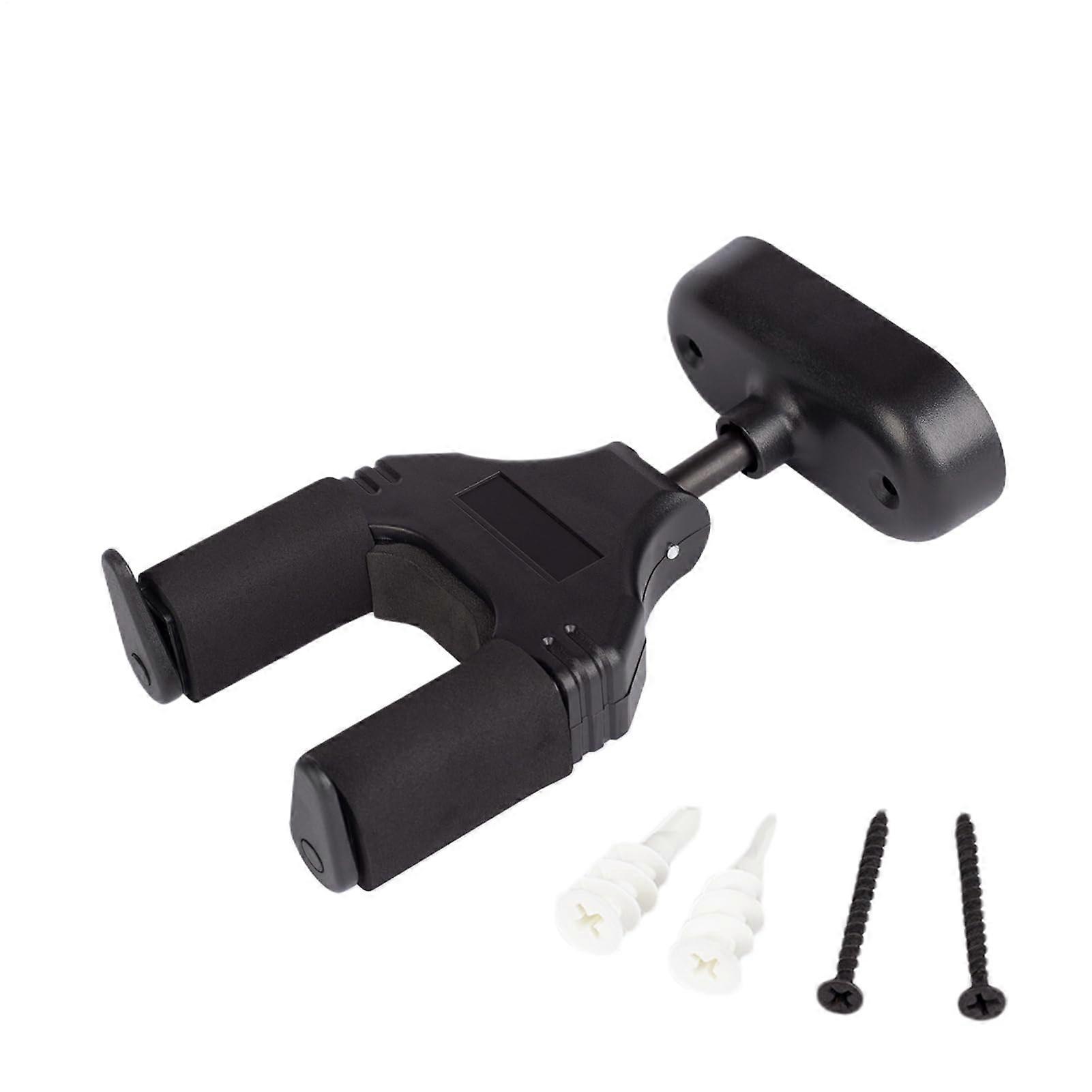 Guitar Wall Mount Holder, Non-Slip Bass Wall Hanger, Secure Multifunctional Design for Musicians, Reusable Support