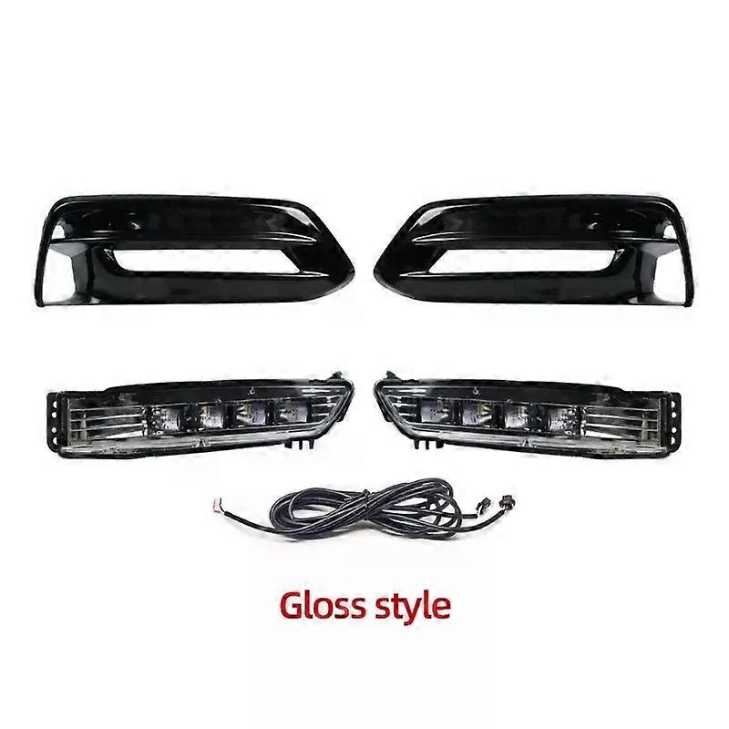Apply Pkx 2018 2019 2020 1 Set Car Front Bumper LED DRL Daytime Running Light Head Light Driving Lamp Car Styling for Honda Accord