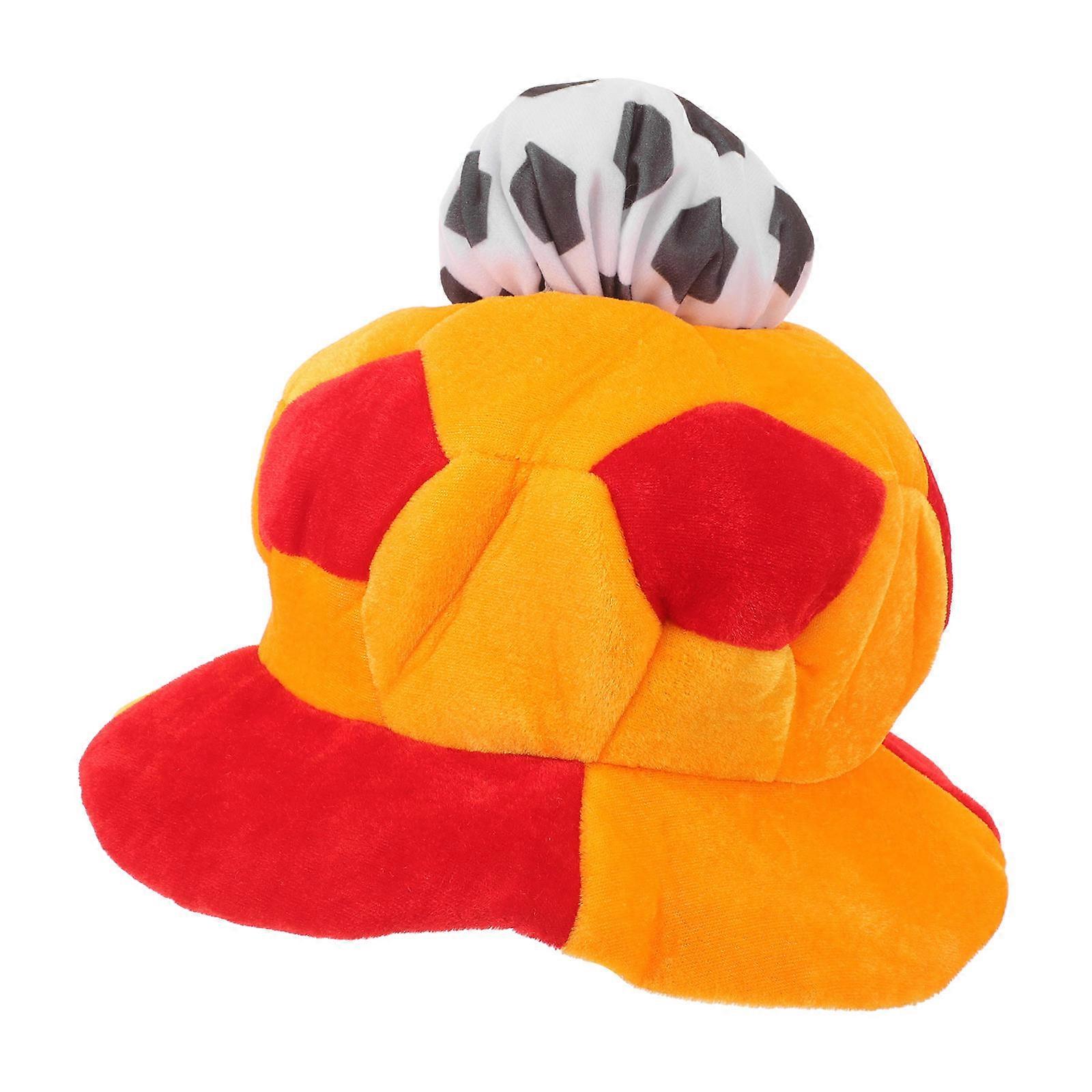 Soccer Game Hat Decor Multi Felt Hat for Decoration with Versatile Use