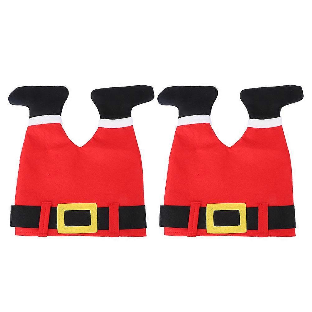 Xmas Shape Hats for Adults Comfortable Cloth Material Festive Decorative Performance Props for Christmas Costume Parties