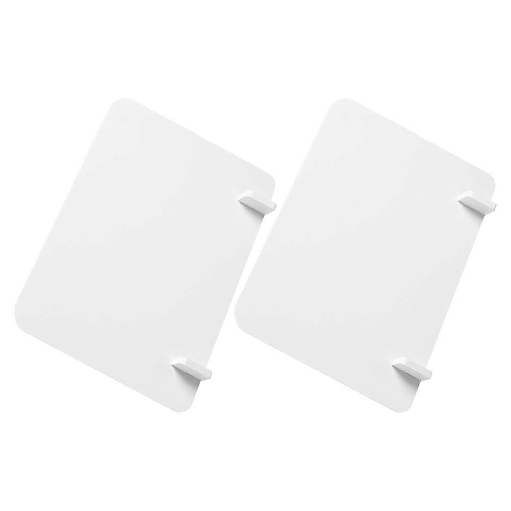 Privacy Folders for Students Desk Privacy Divider 1Set White