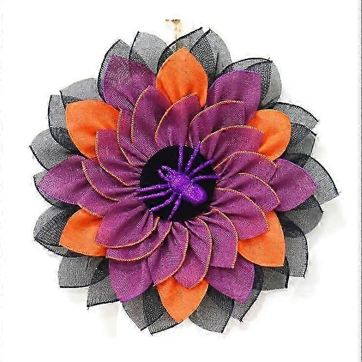 Halloween Lights Wreath