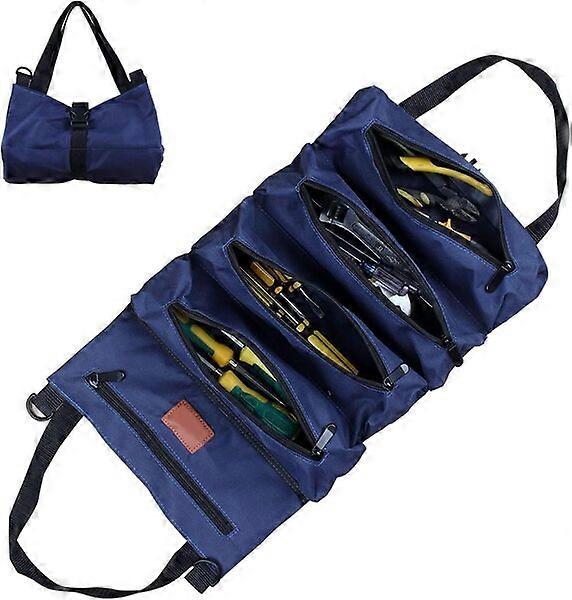 Gardening tool set with soft webbing handles and waterproof Oxford cloth material