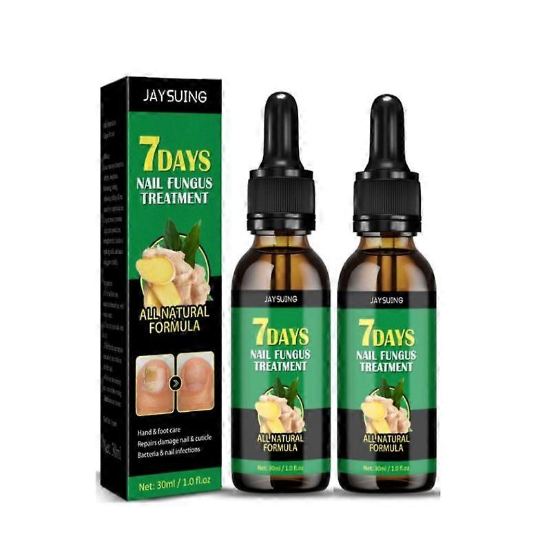 2個30Mlジンジャーネイル真菌治療足ケアエッセンス抗感染性爪周囲炎
