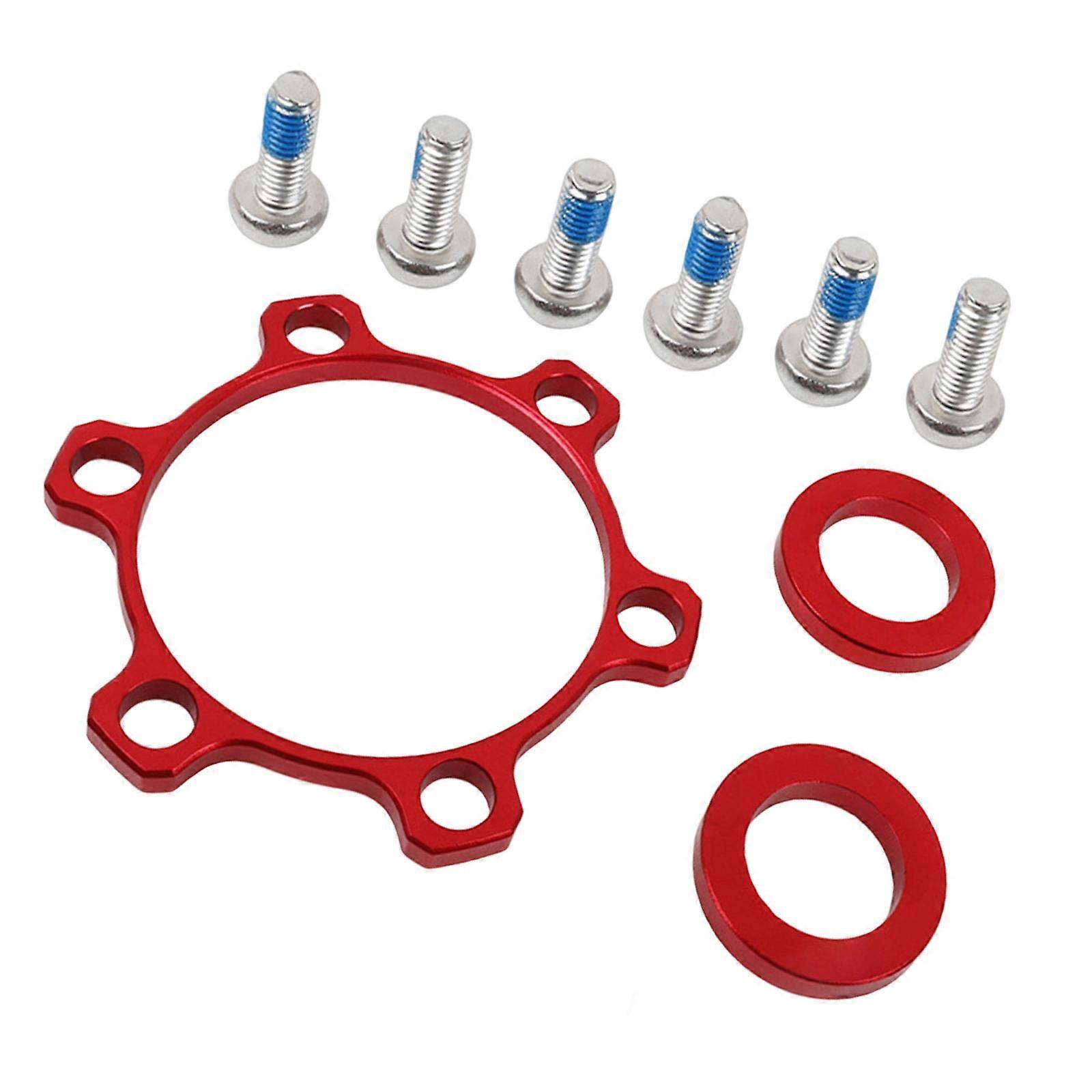 Front Rear Bicycles Boosts Hub Conversion Adapter Bike Thru Axles Hub Refit Gaskets Bike Hub Conversion Adapter Kits  Red