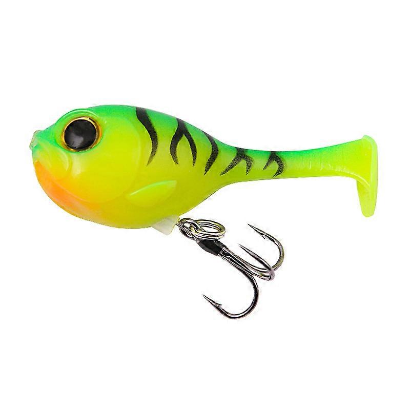 Fishing bait, sinking T-tail design, realistic shape to attract fish to bite the hook