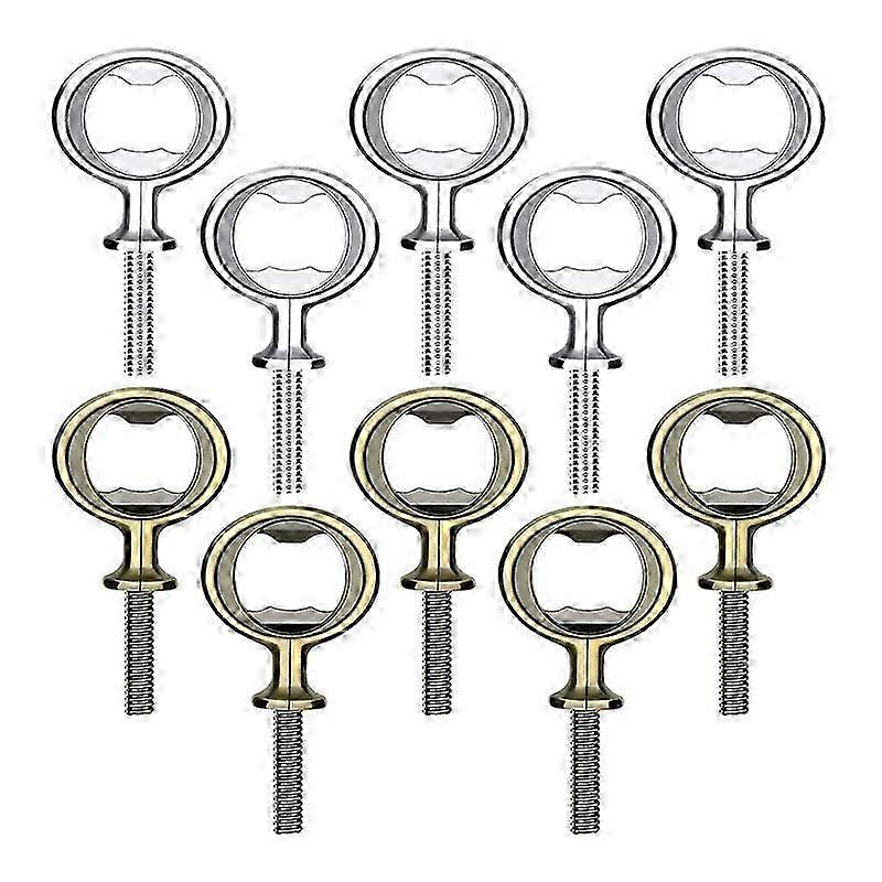 10Pcs Bottle Opener Blank DIY Beer Bottle Opener Bottle Opener Kit