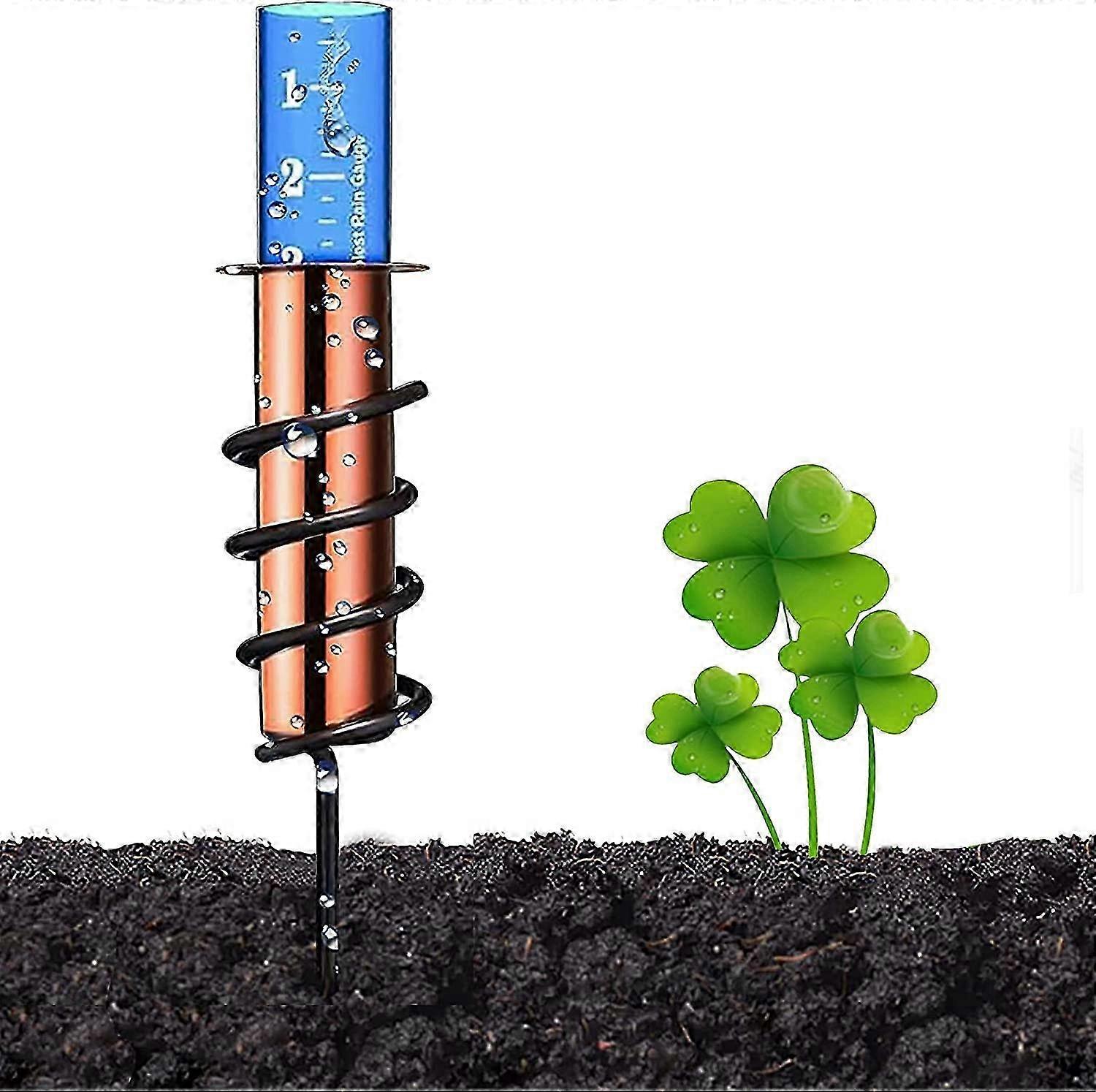 2025 Rain Gauge Outdoor, Accurate Measurement of Rain Capacity, Easy to Read Scale Water Level Gauge with