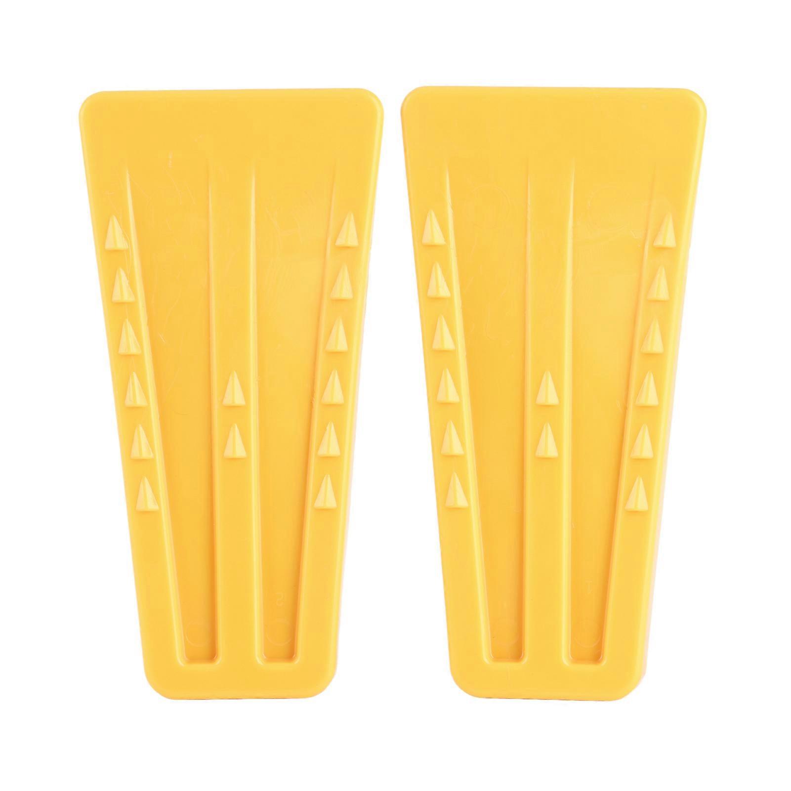 2PCS Plastic Felling Wedges Felled Spiked Wedges Chain Saw Supplies Accessories Logging Tools