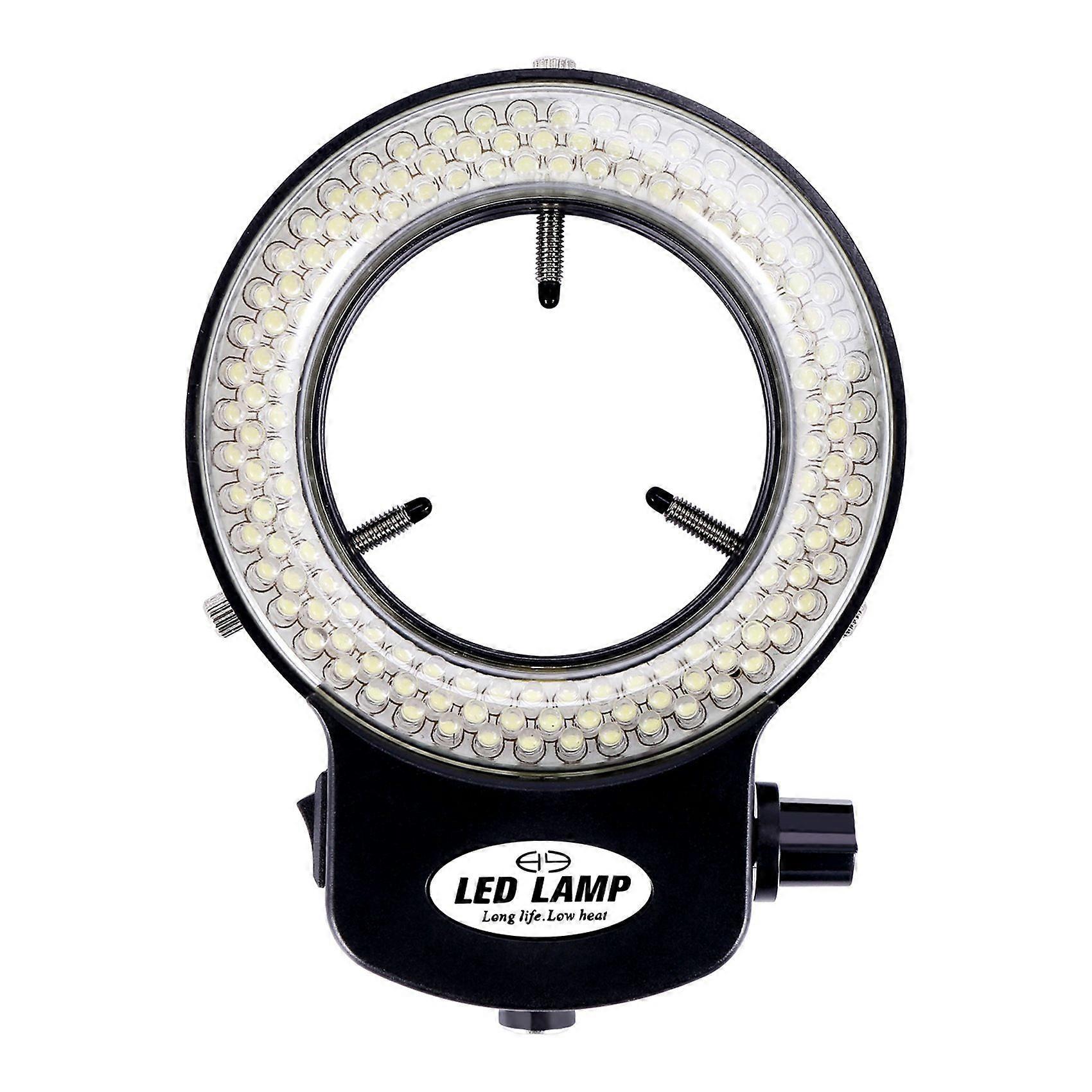 144 LED miniscope ring light luce anulare 0 - lampada regolabile al 100% per miniscope ring light Nero
