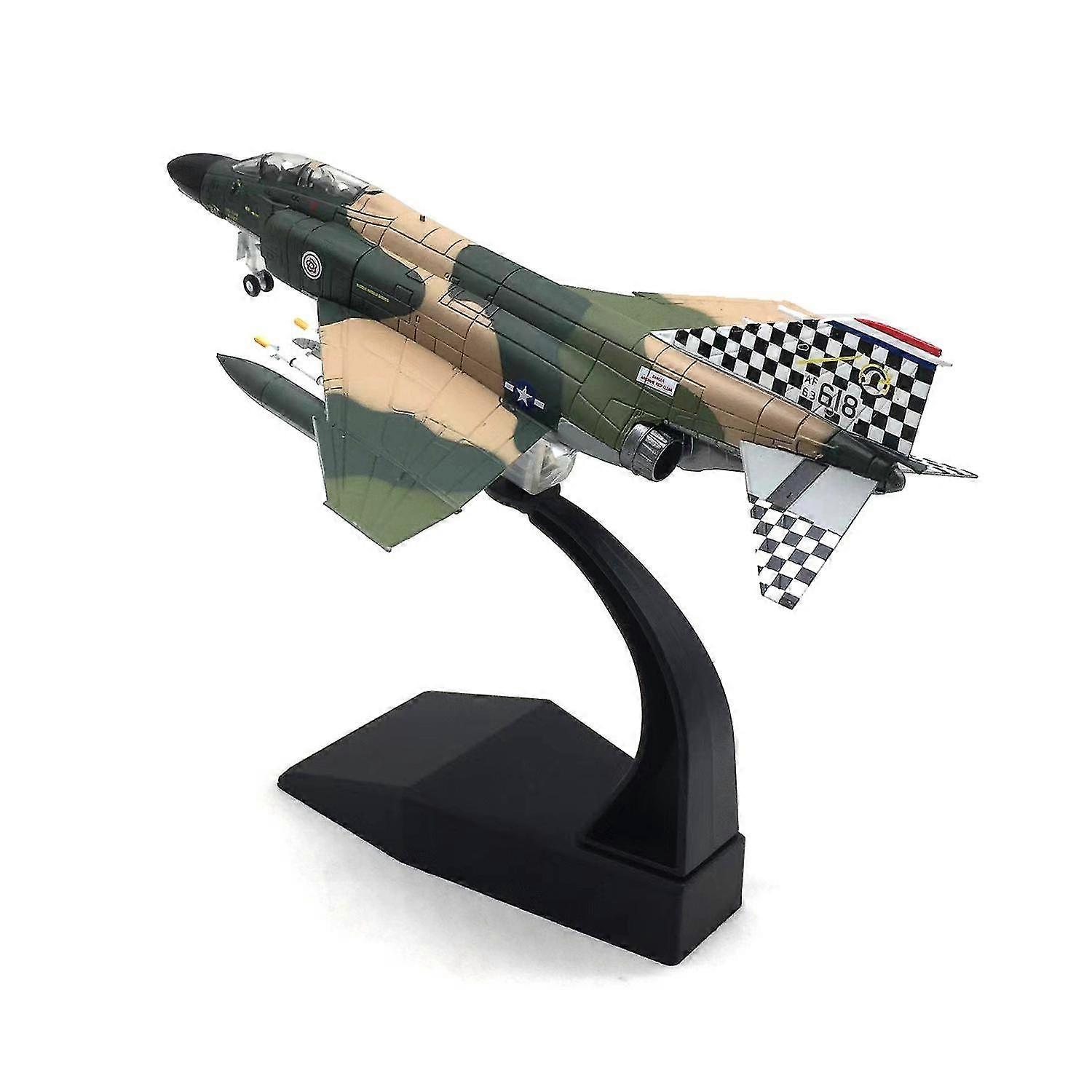 1:100F-4C Simulation Alloy Supersonic Fighter Model Collection Decoration