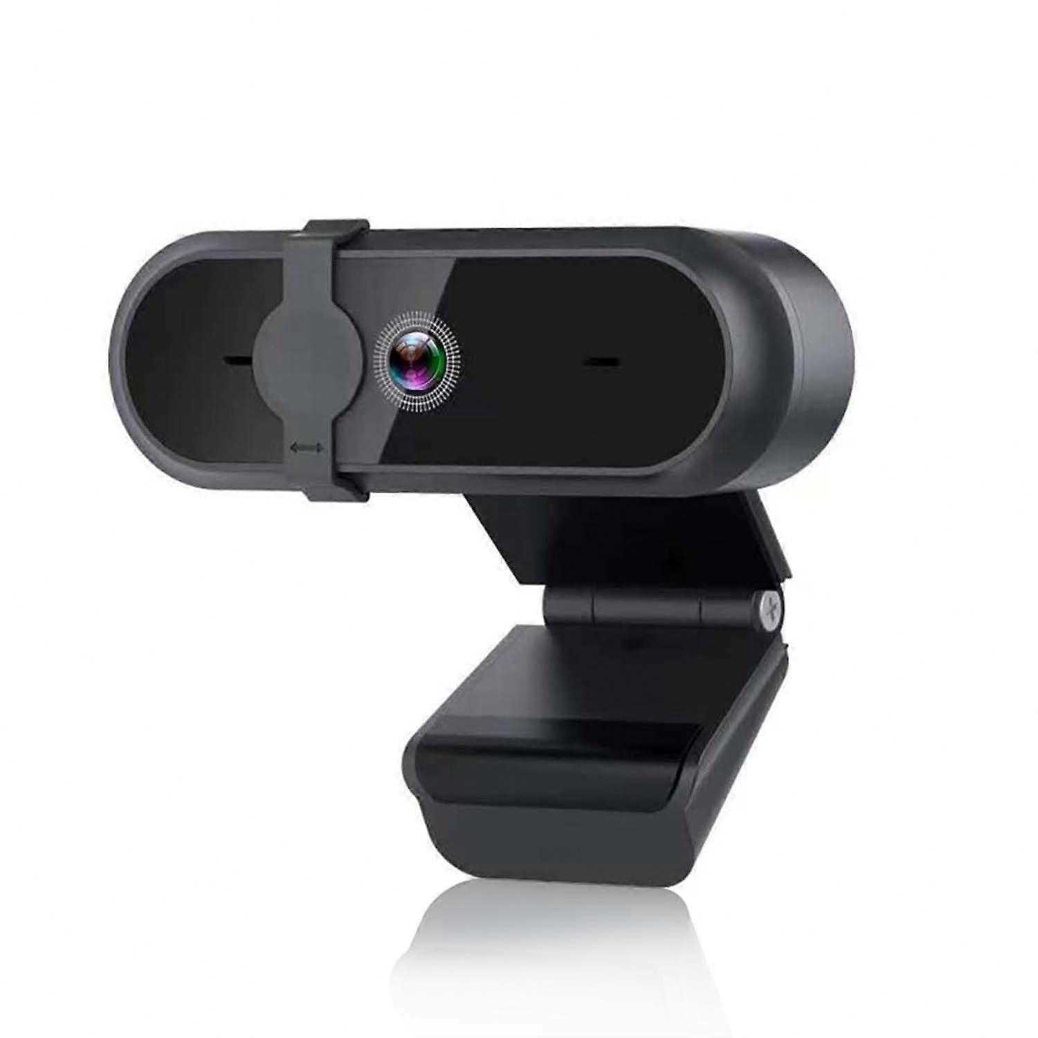 Autofocus 2K QHD Webcam with Privacy Cover, Microphone, Web Computer Camera, Plug and Play,for Zoom/Skype/Teams, Conferencing and Video Calling JW-07B