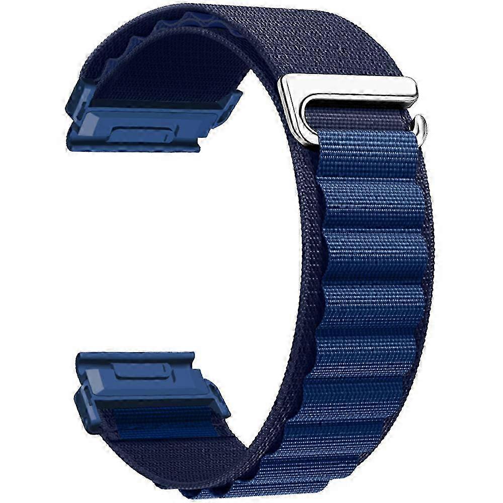 Adjustable watch strap for Garmin Fenix 7X 26mm quick release nylon