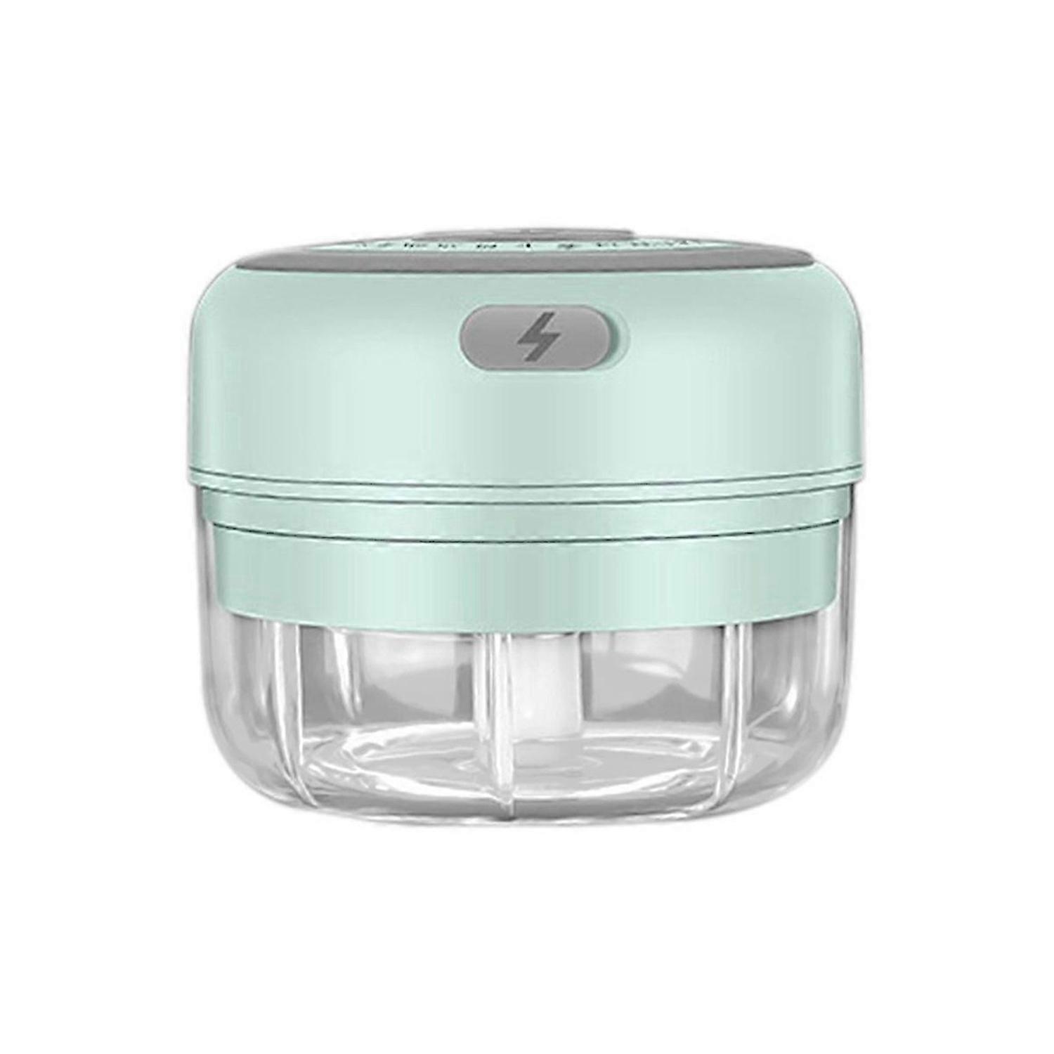 Electric Garlic Masher Mini Chopper Ginger Masher Machine Green