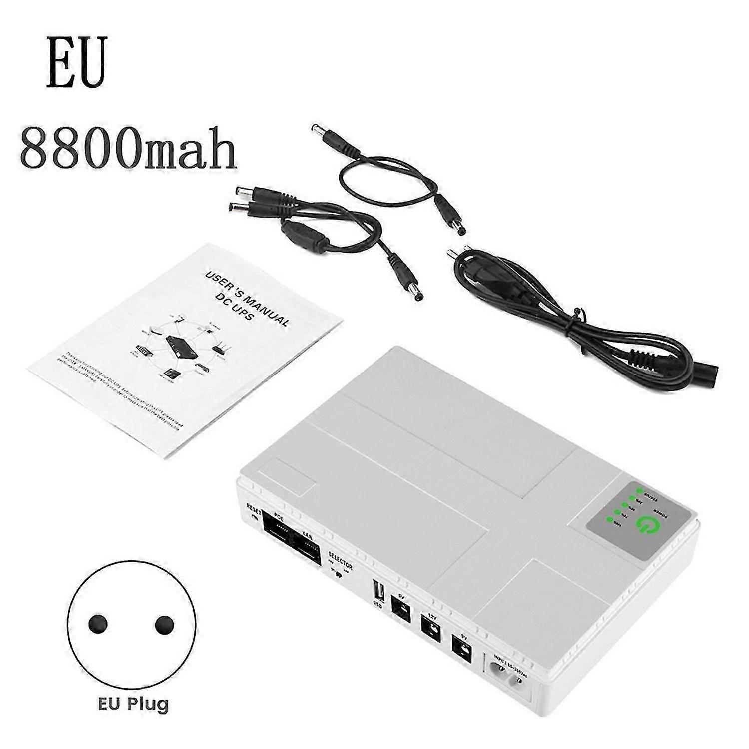 UPS Uninterruptible Power Supply Router D,EU Plug