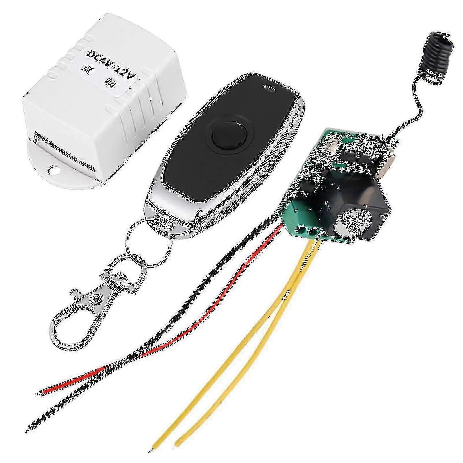 2025 Dc 4v 5v 6v 7.4v 9v 12v Wireless Relay Remote Control One Key Switch Receiver Transmitter