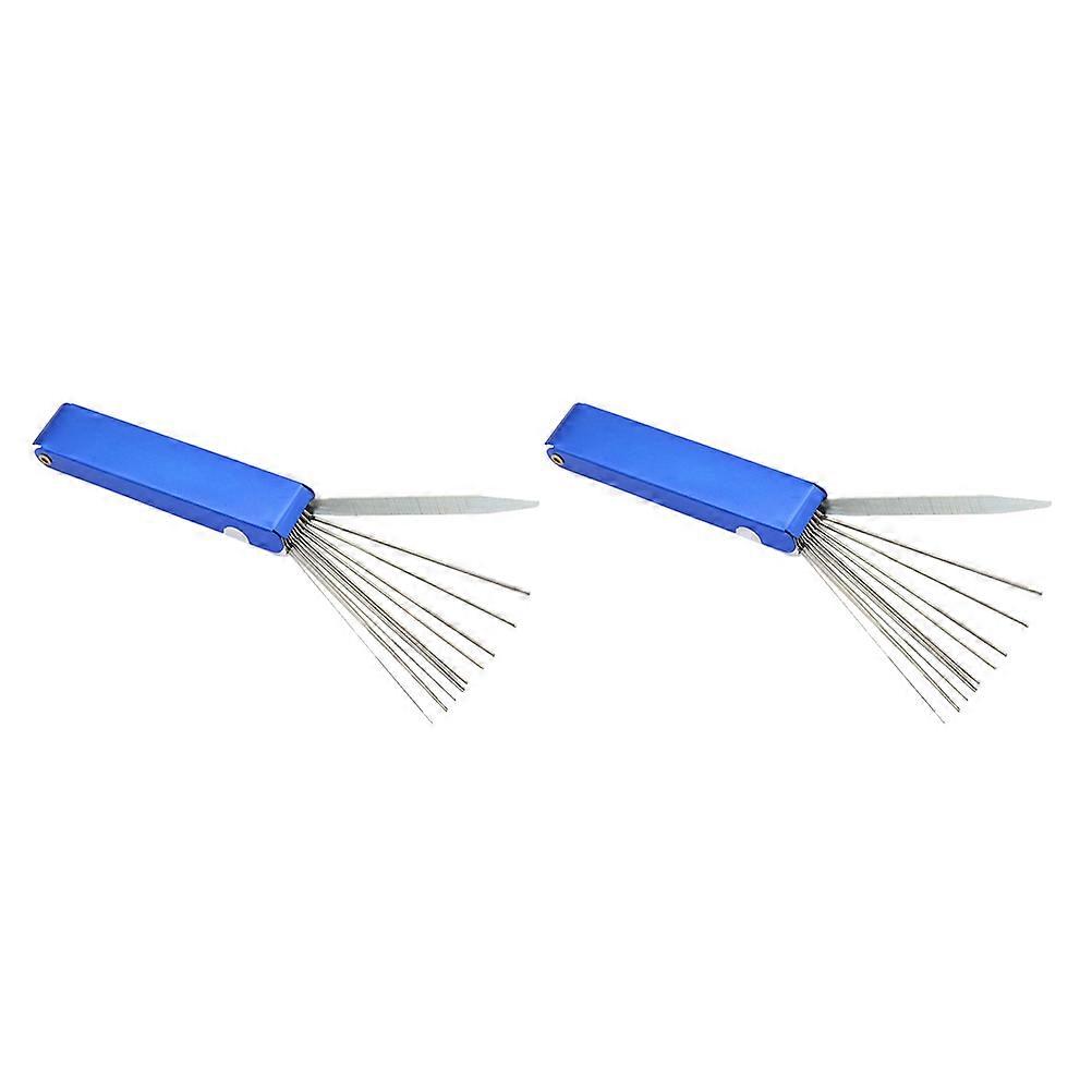 Jet Cleaner Stainless Steel Torch Tip Cleaner Tool for Motorcycles 3Pcs
