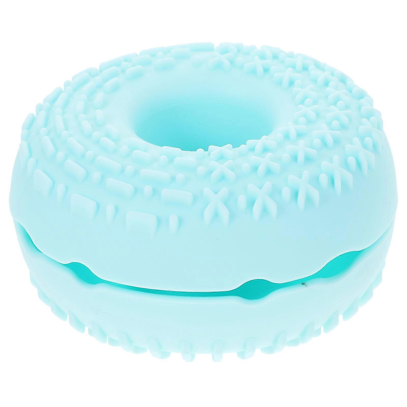 Makeup Brush Cleaner Mat Silicone for Cleaning 1 Piece Blue Makeup Tool