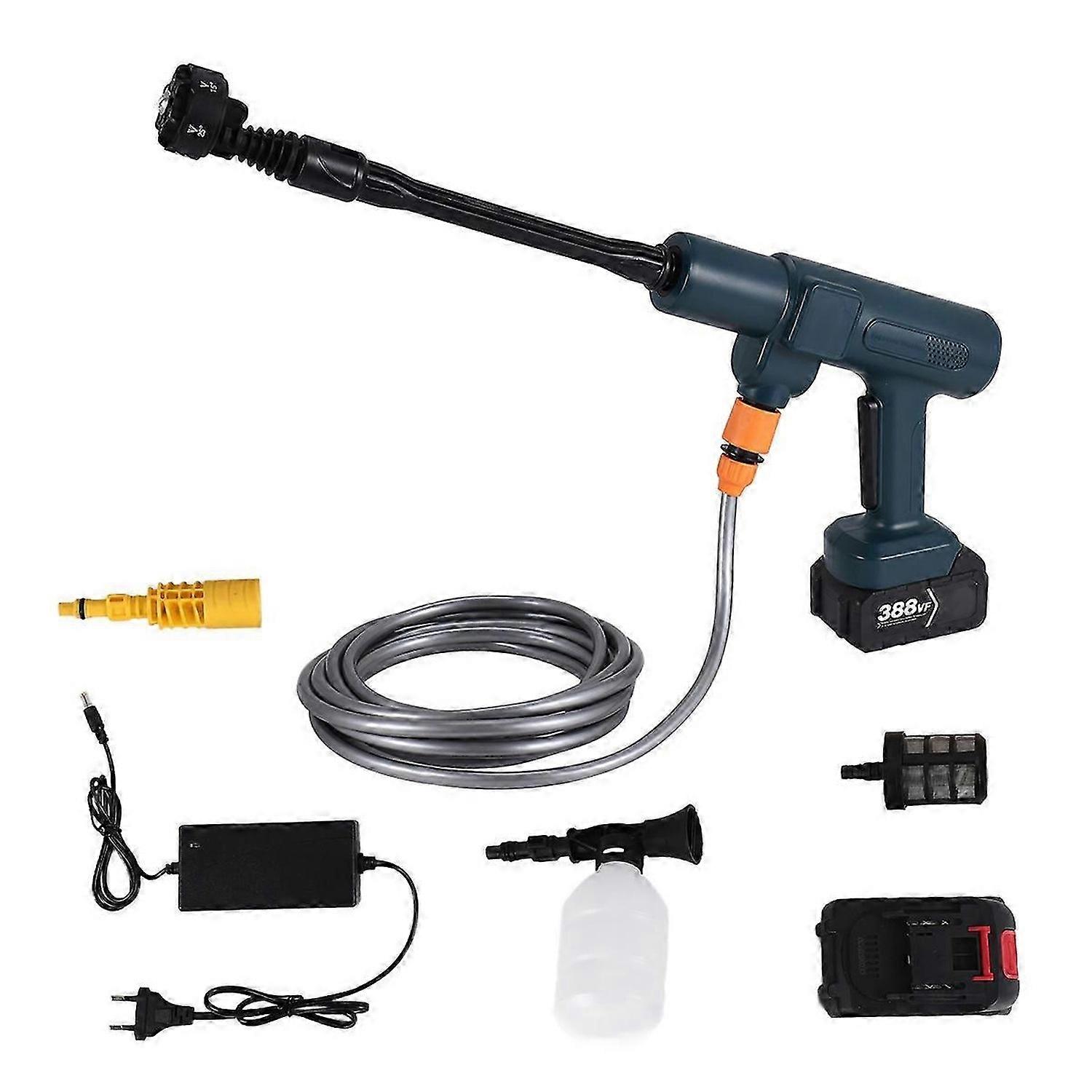 15Bar Brushless Electric High Pressure Washer Water Tool EU Plug