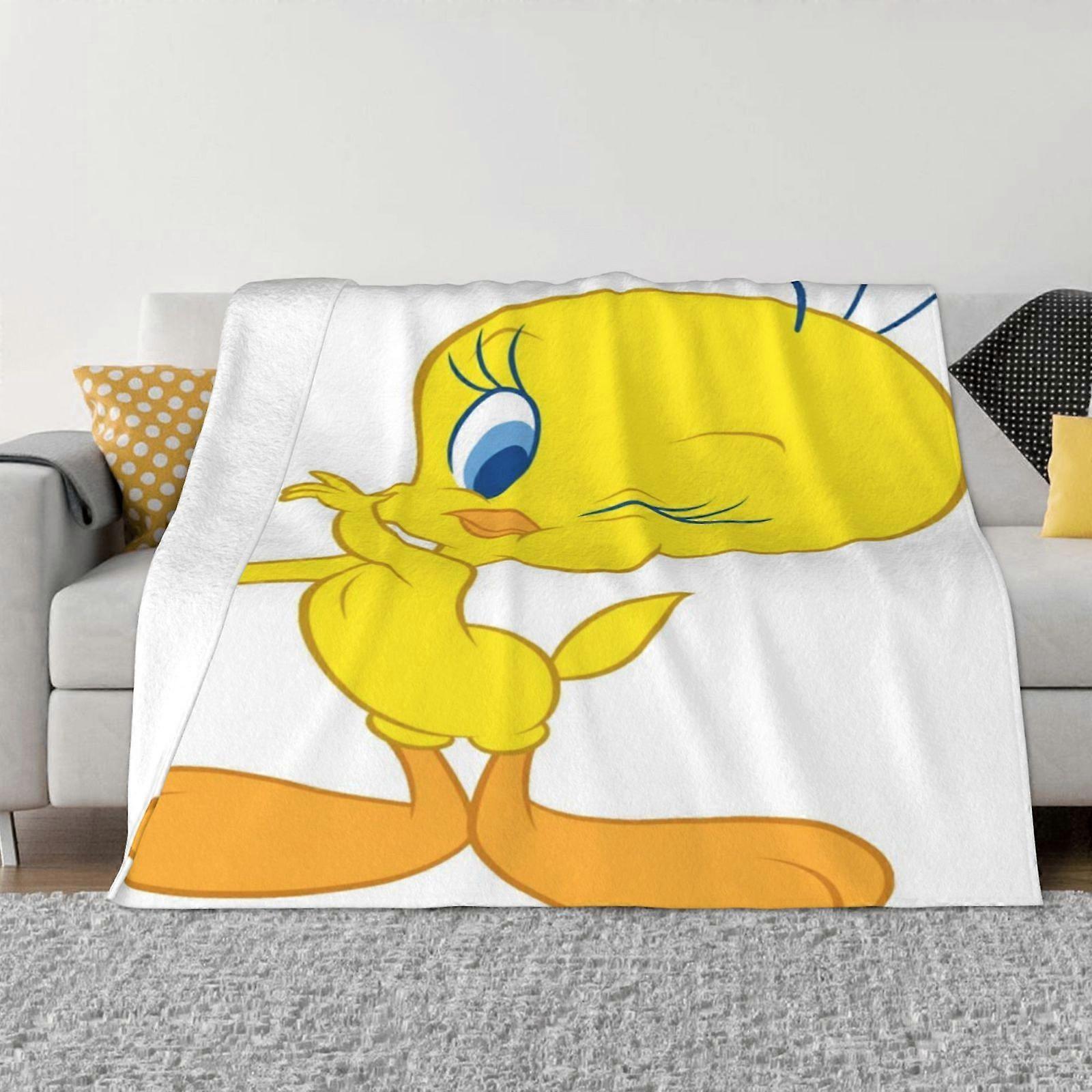 n628 TweetyBird Blanket Super Soft  Throw Blanket ,Warm Lightweight Plush Blankets ju628