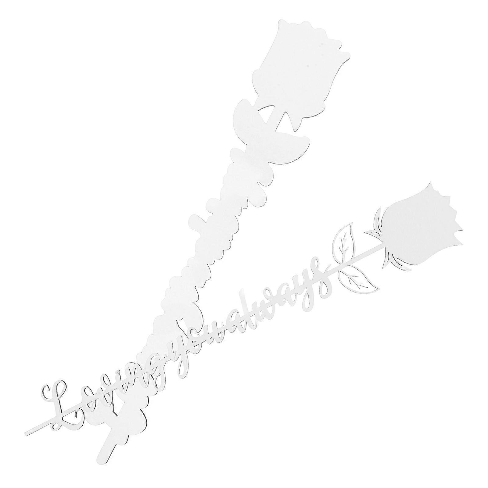 Blank Wood Rose Creating Crafting Journey For DIY Crafts Suitable For Any Occasion With Durable Wood Material And 1Pcs