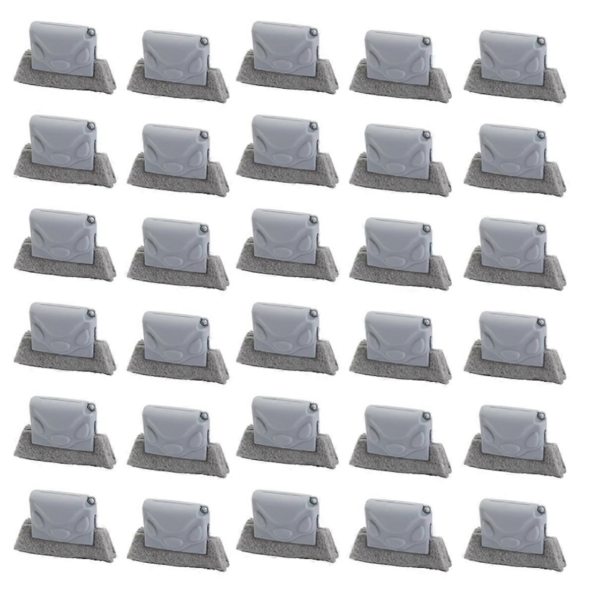 Window Groove Cleaning Brush, Magic Window Track Cleaner, C