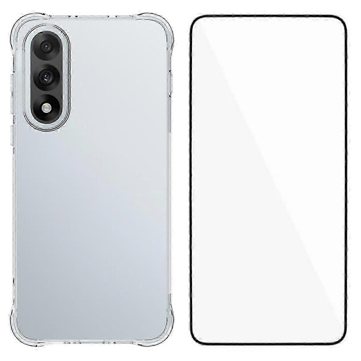 Para OnePlus Nord 5 5G Capa de telefone TPU de 2,0 mm da série WANLONFENG WL com filme de vidro temperado-2025-