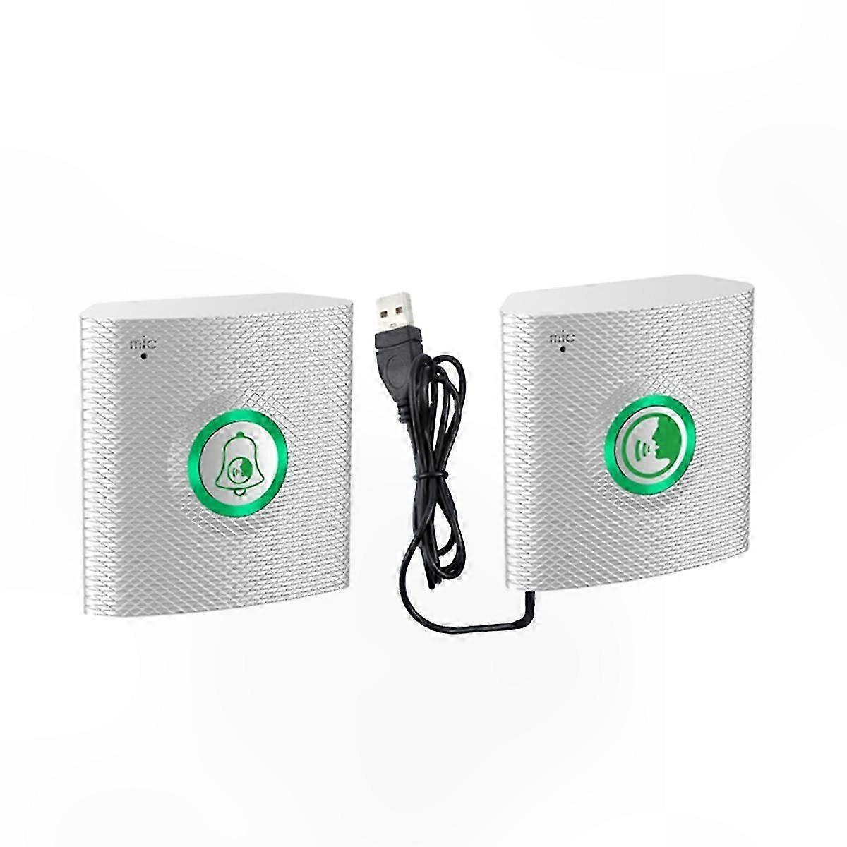 Long Range Wireless Intercom with Two-Way o and Door Chime Functionality for Enhanced Communication