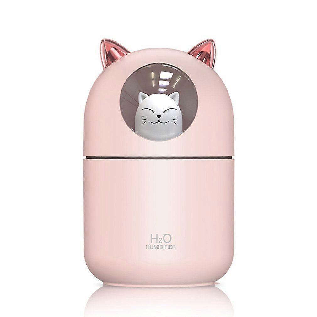 Lamp cartoon cat design cold fog humidifier 138mm