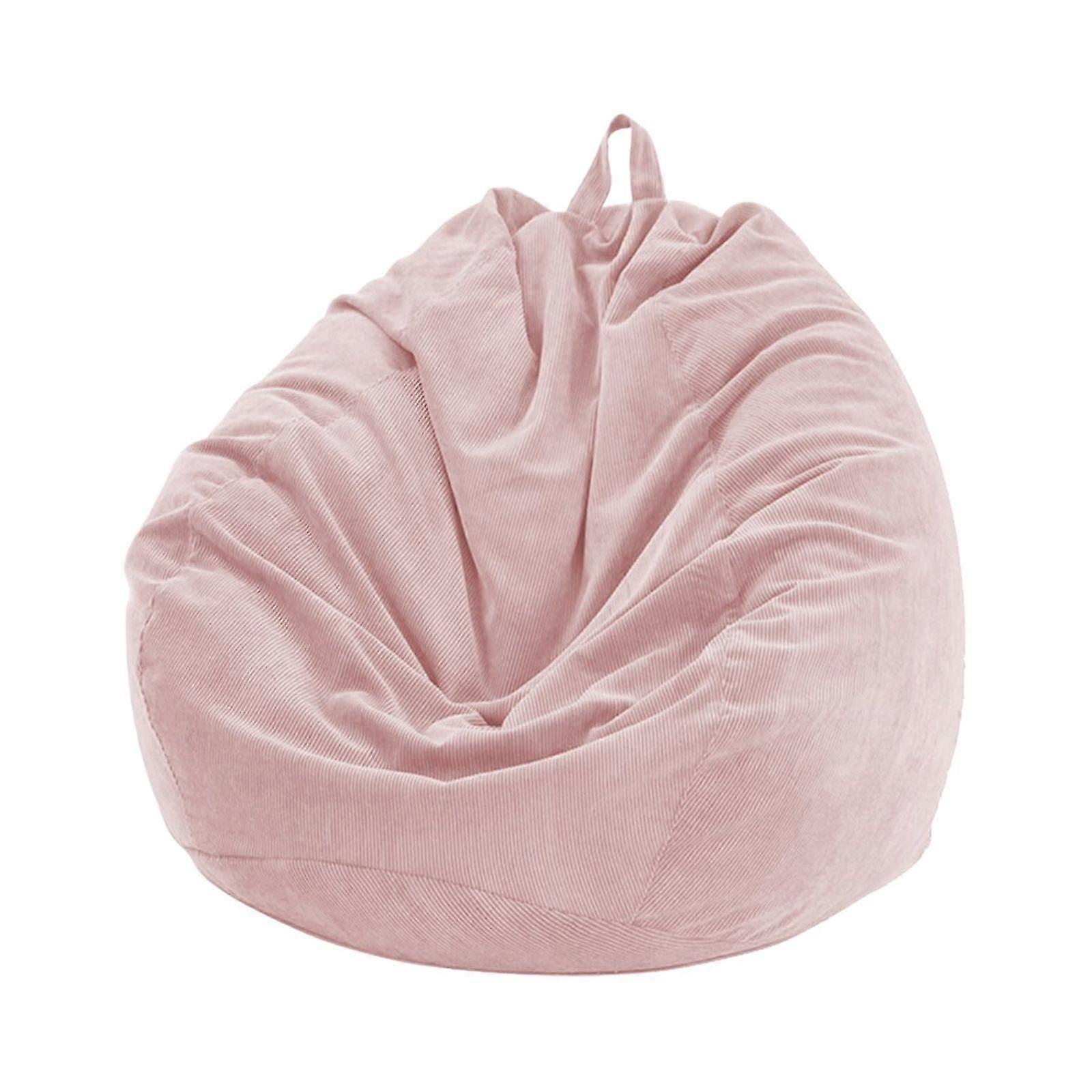 Corduroy Sofa Cover for Bean Bag Chairs, Water Drop Shape in Nordic Style for Comfort
