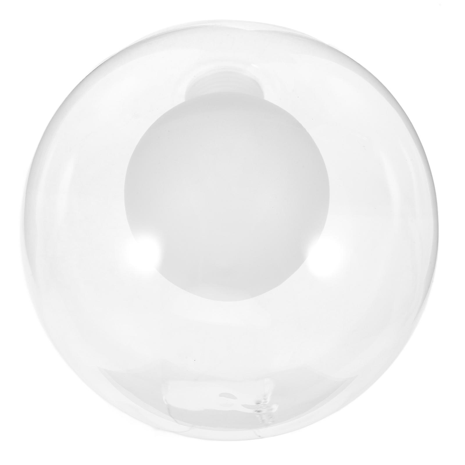 Glass Lampshade Globe for Ceiling Lamp Replacement 2Pcs White Cover