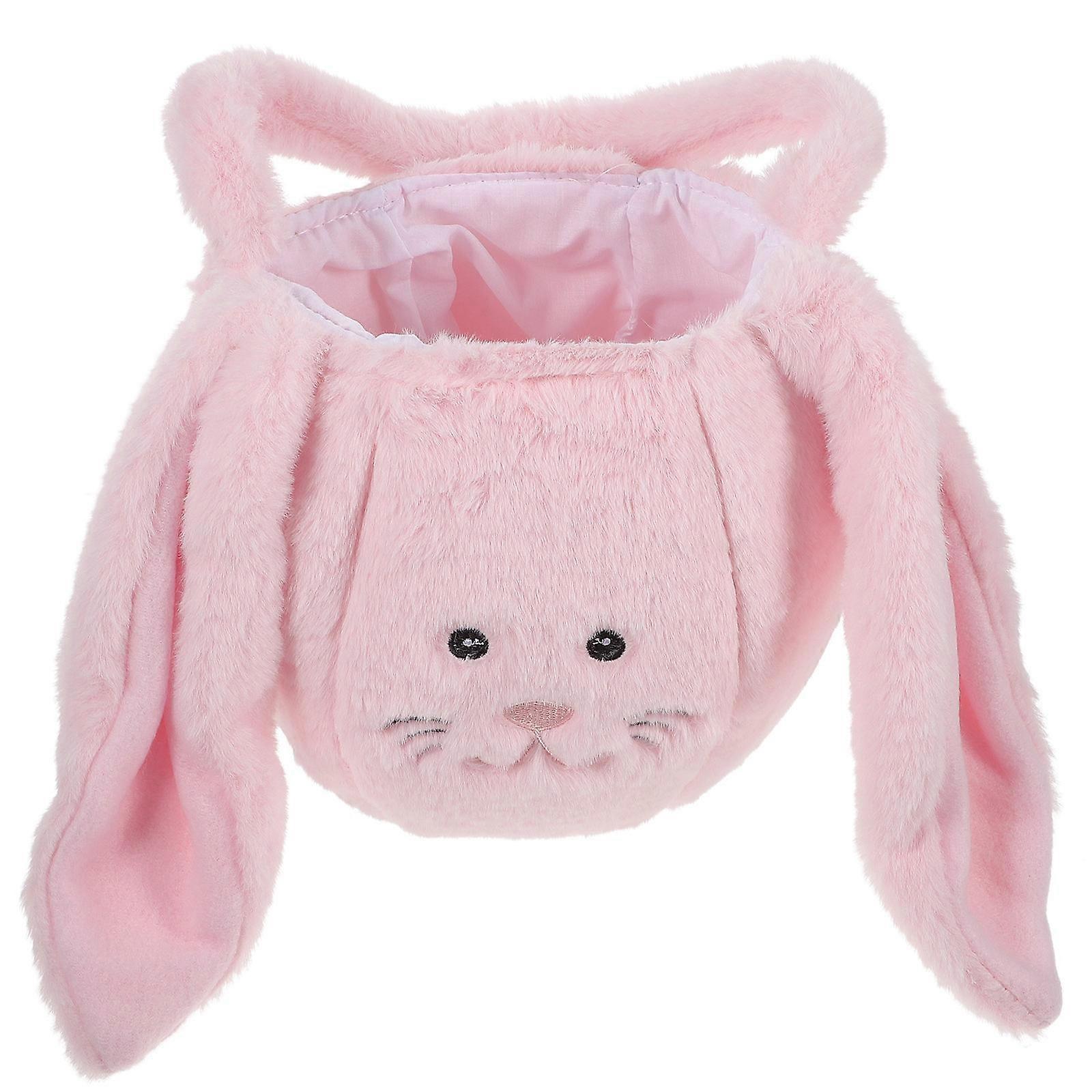 Pouches Bunny Ear Treat Bags with Handles 2Pcs for Storage