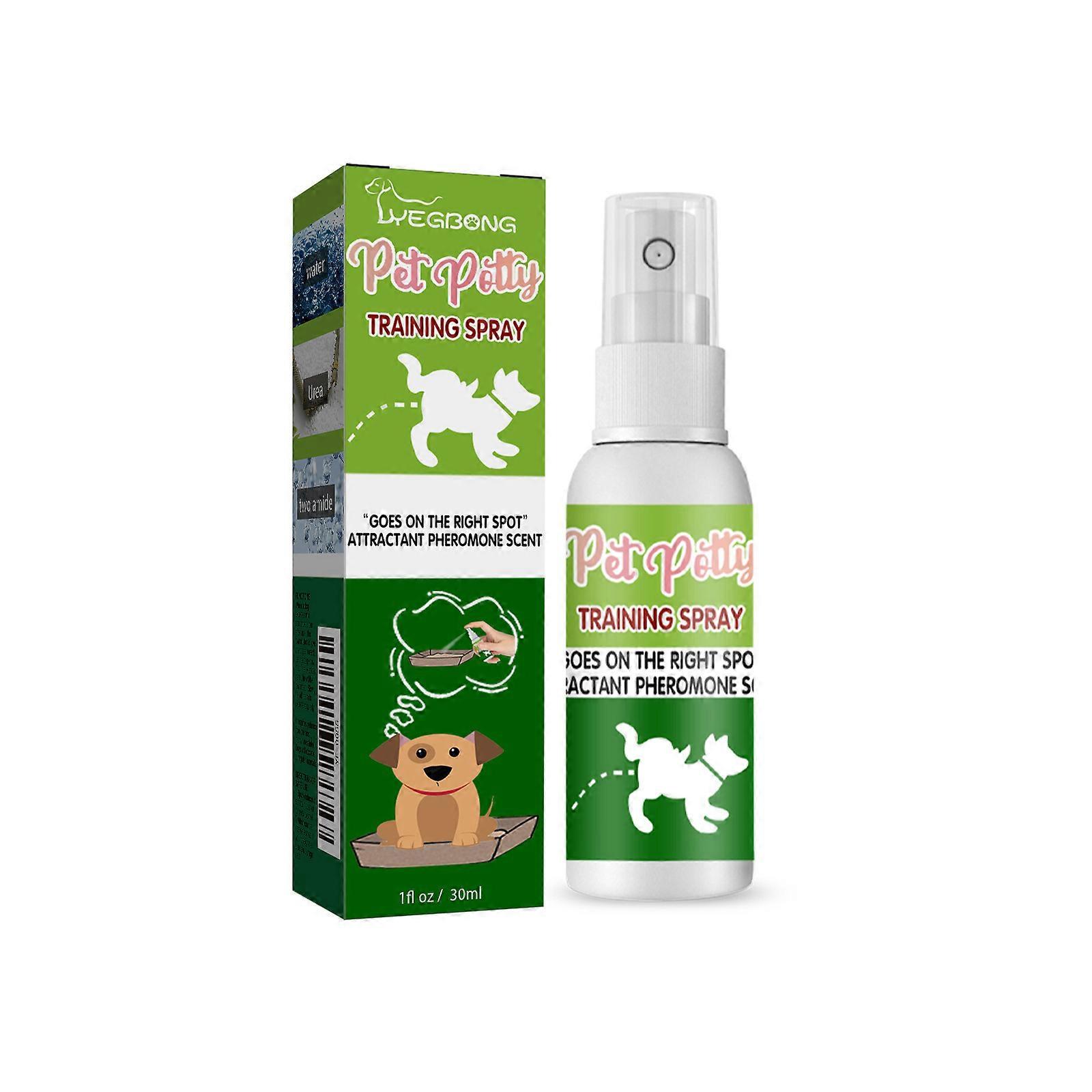 Inductor de defecación de posicionamiento para mascotas entrenamiento auxiliar para perros y gatos para orinar inductor de defecación caja de 30 ml