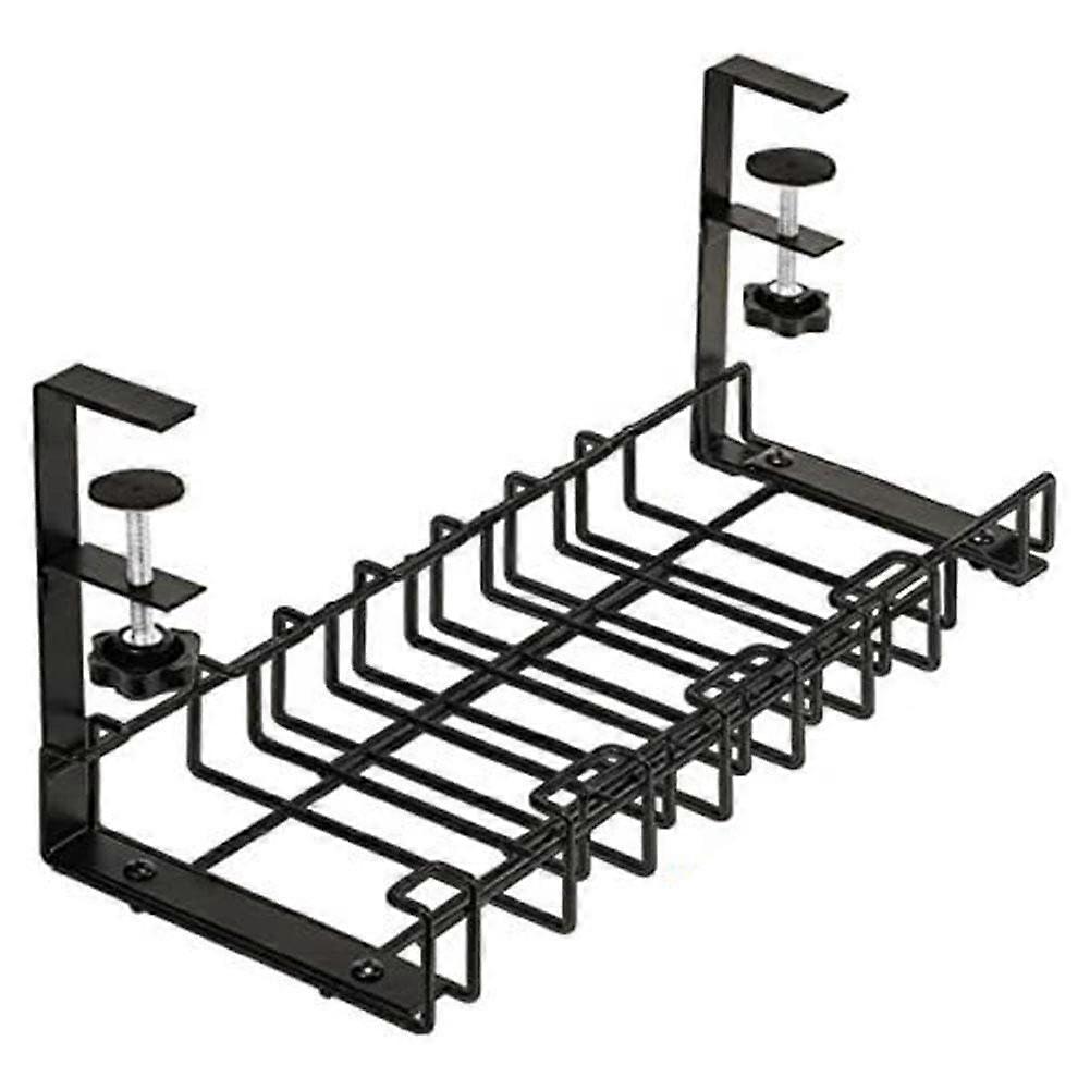 Under Desk Cable Storage Solution Easy Clamp Installation For Clean Workspace Universal Cable Organizer