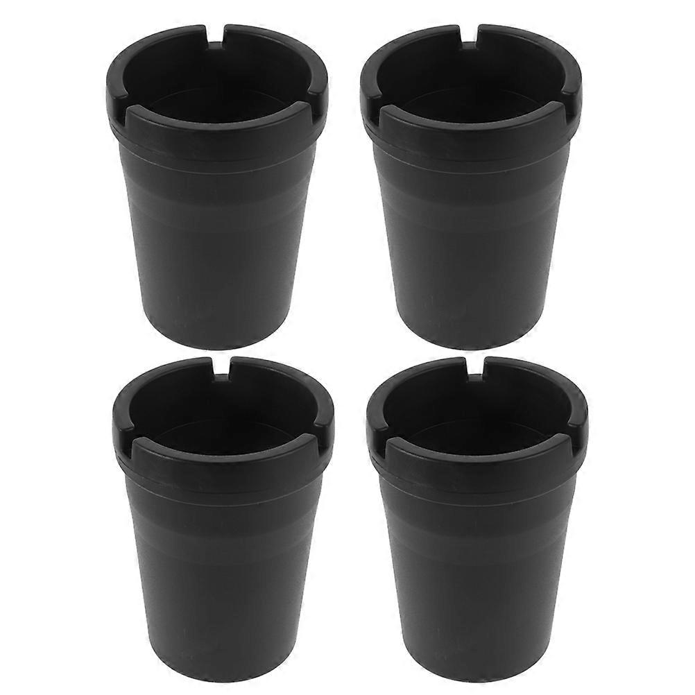 Small Ashtray Car Ashtray Delivers Portable Function 4Pcs Pack