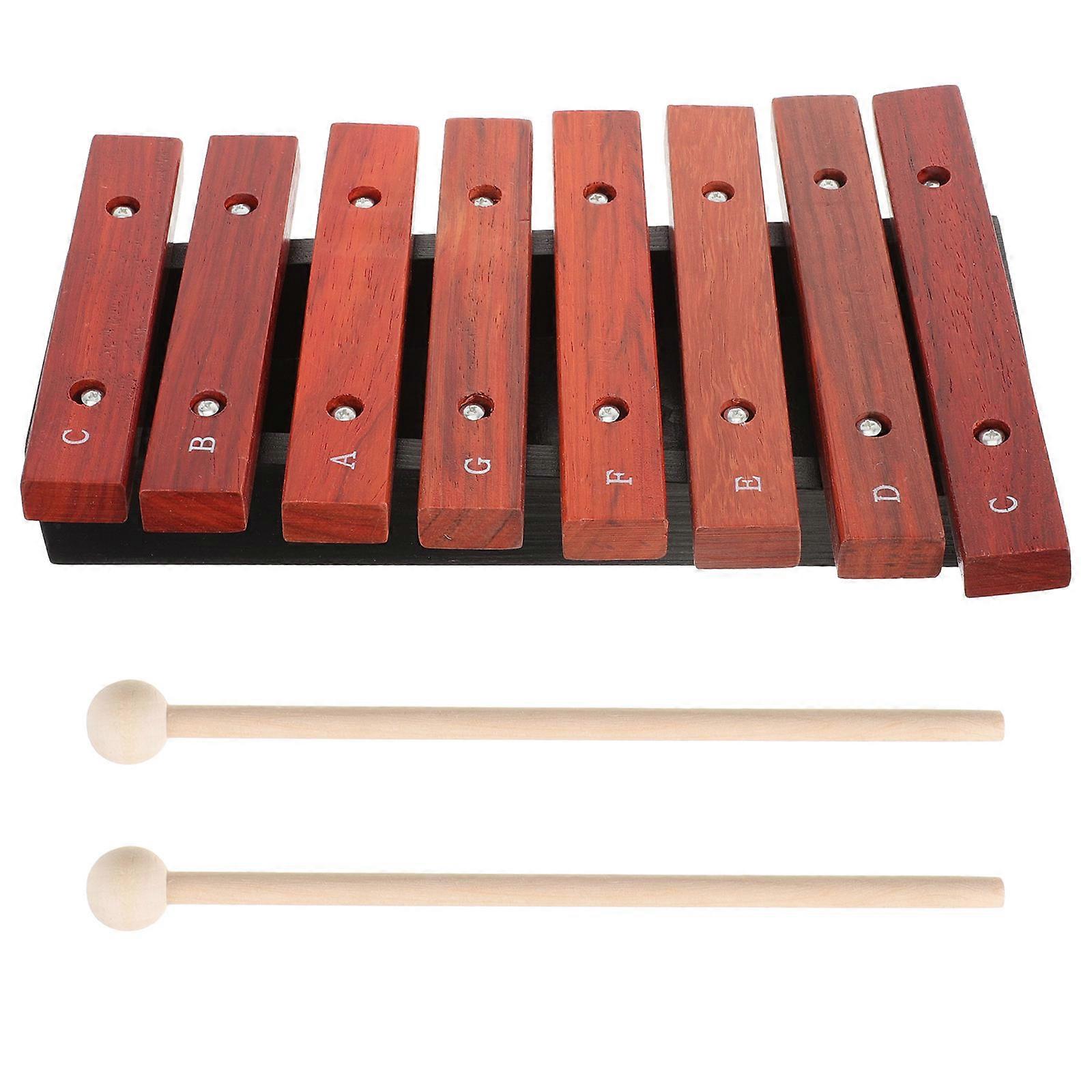 Percussion Instrument For Beginners Orff Percussion Style Wooden Xylophone 1Set