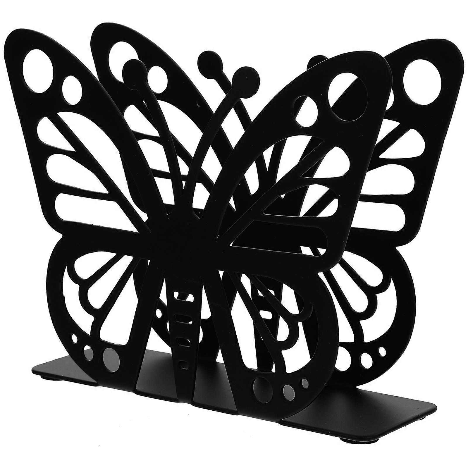 Elegant Iron Napkin Storage Rack 3Pcs Multi-Occasion Use For Kitchen Bedroom And Dining Table Events In Black Color