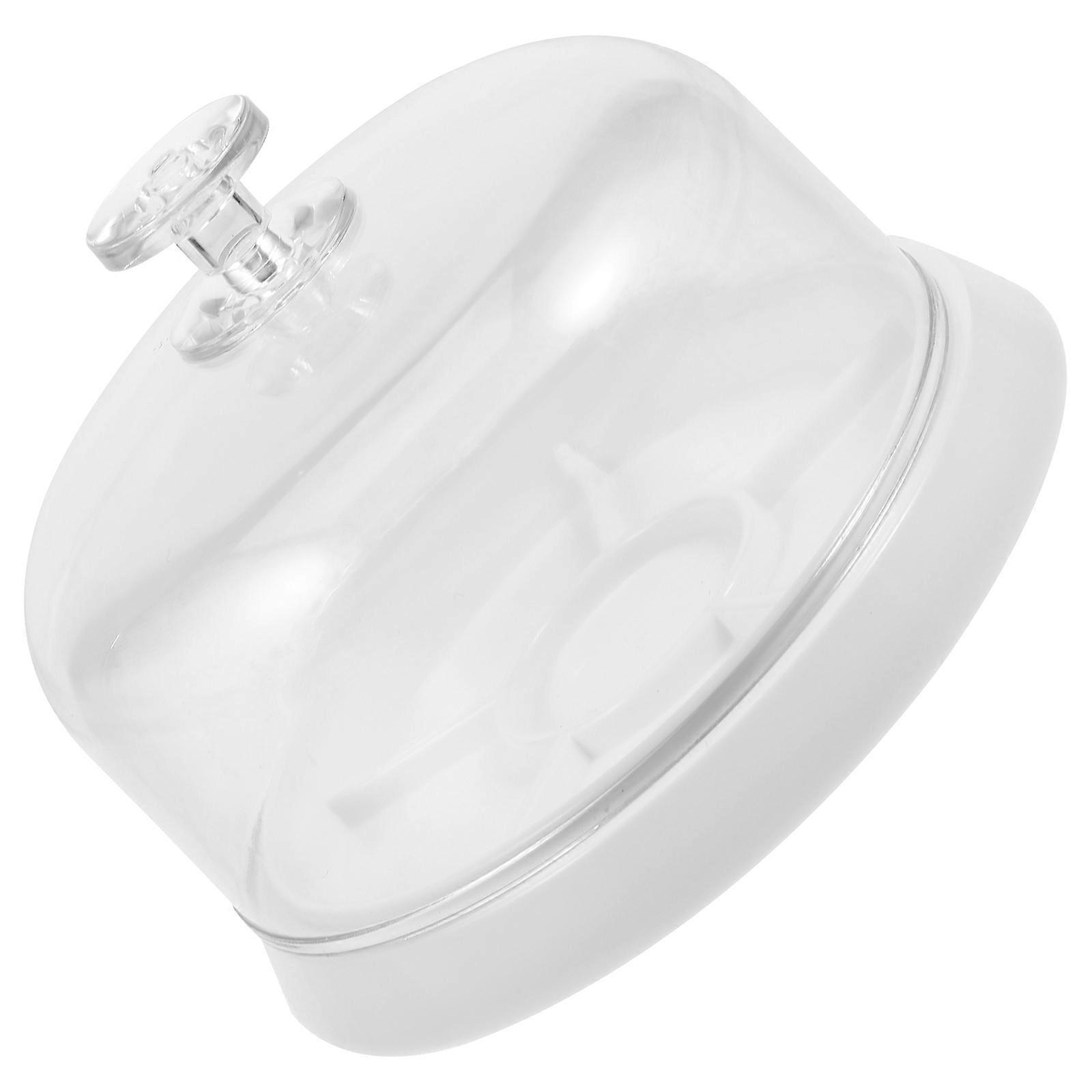 Watchmaker Tool Watch Movement Tray for Storage 5Pcs White Plastic