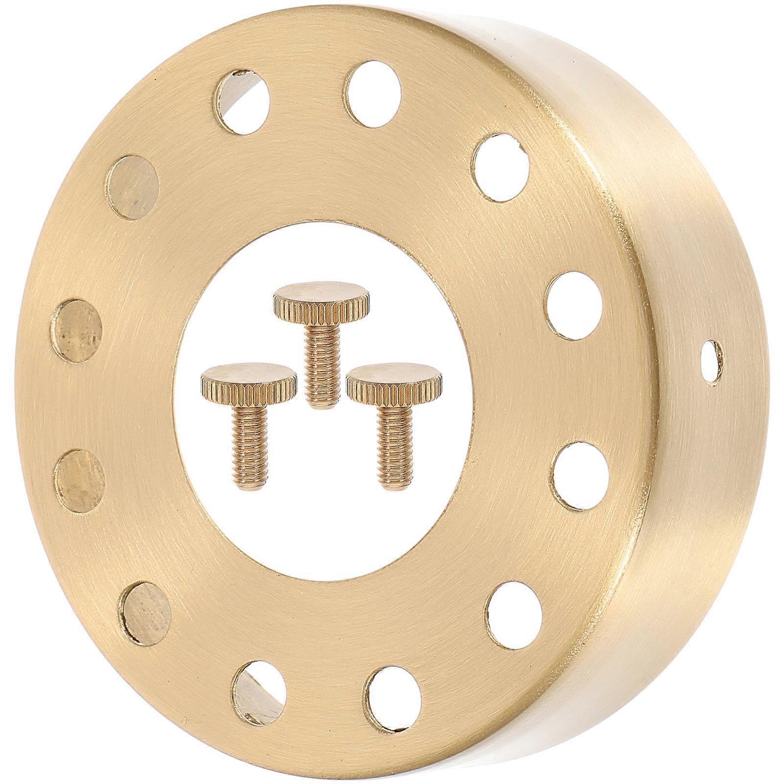 Lampshade Cover Ring Adapter 4Pcs For Glass Lampshade Indoor Lighting Copper Tilt-resistant Support