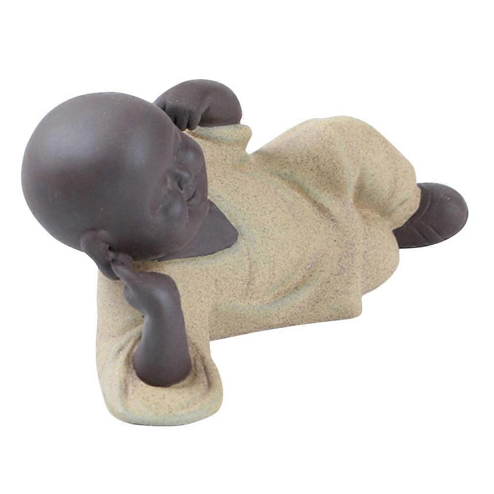 Creative Monk Tea Pet Decoration for Home Decor 4Pcs Set