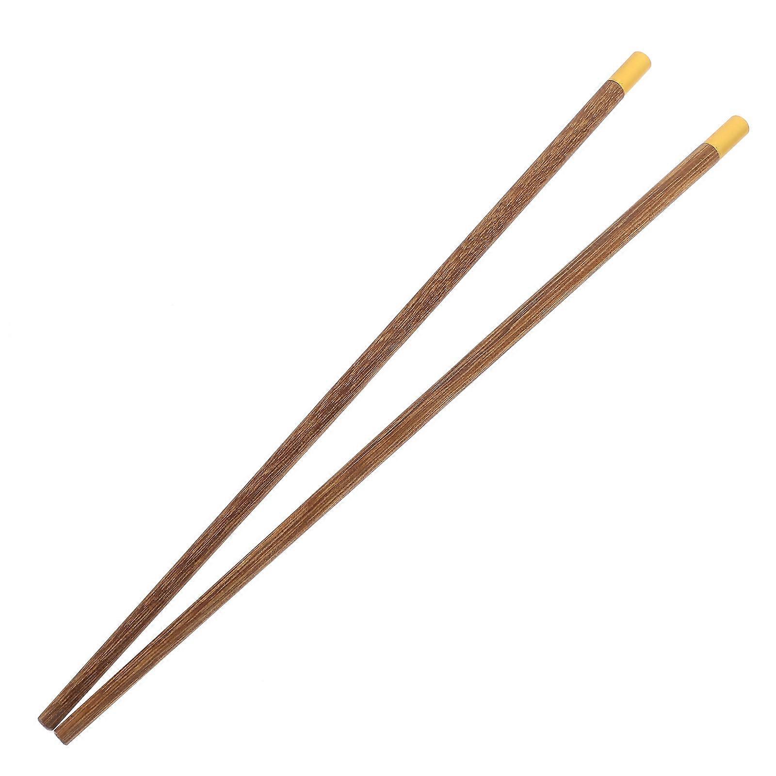 Frying Cooking Chopsticks Wooden for Reusable Use 2Pairs Kitchen Pair
