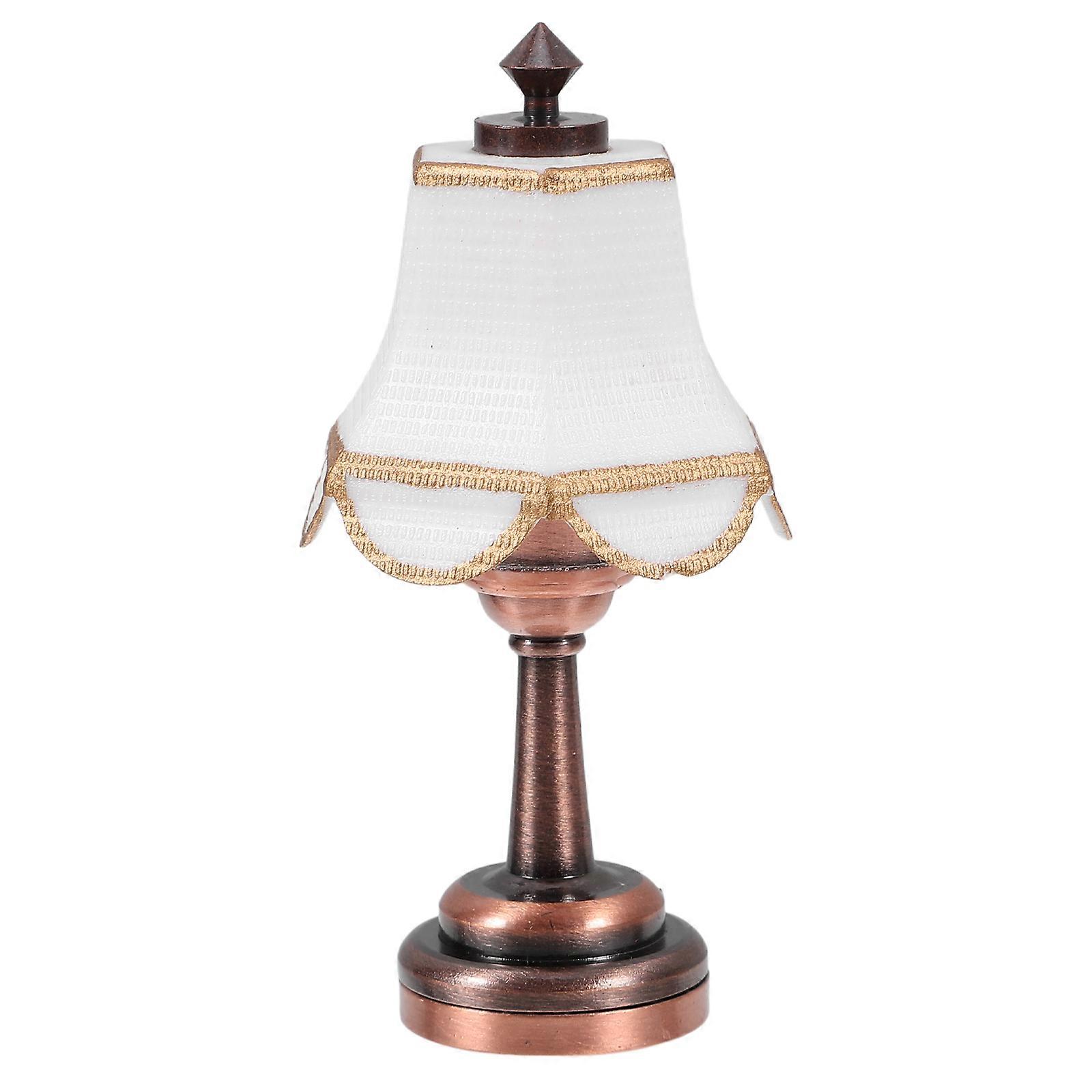 LED Table Lamp Model for Doll House Lighting 5Pcs Mini Desk Lamps