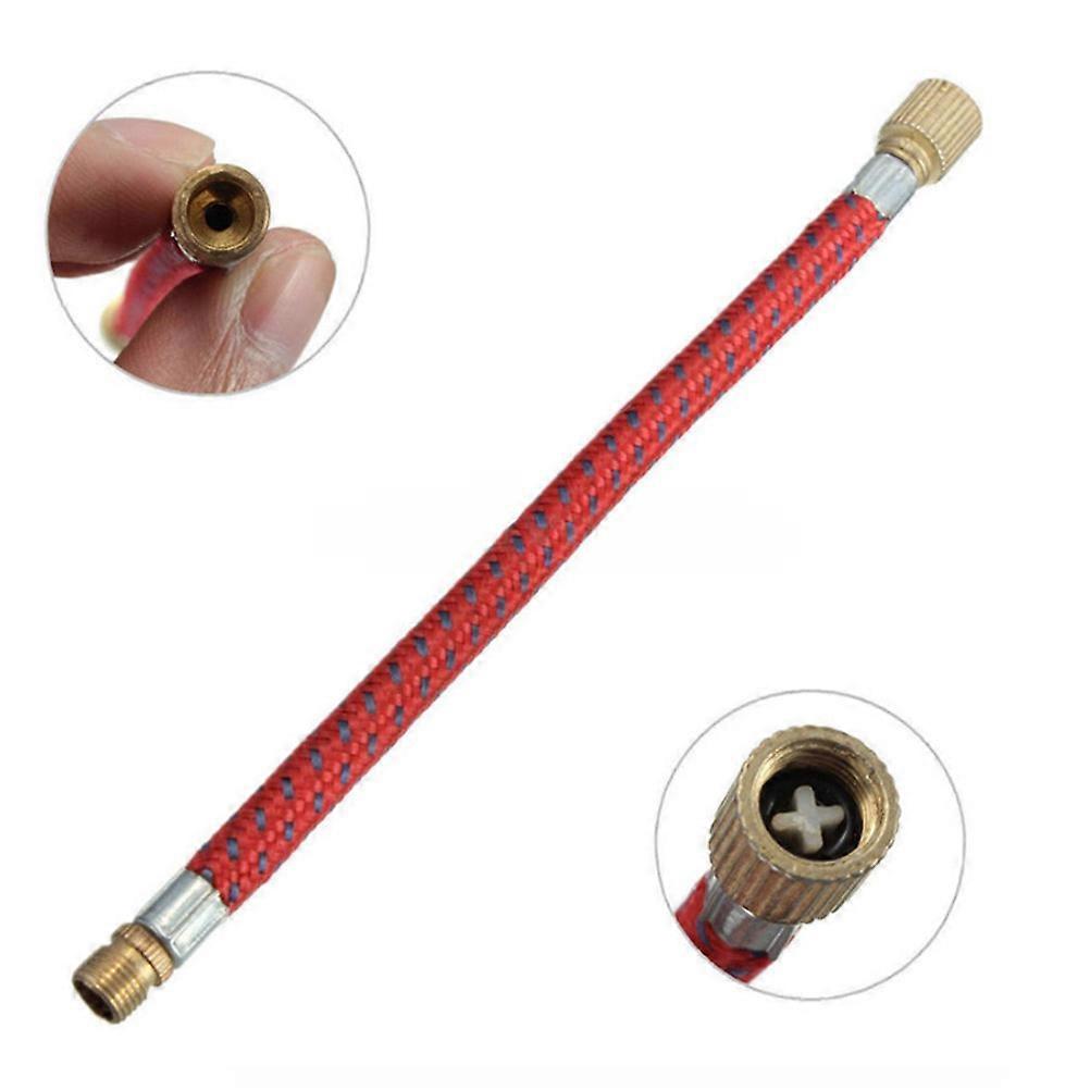 Bike Tire Inflation Extension Tube Kit Cyclists Standard Design Plastic Material 21Pcs