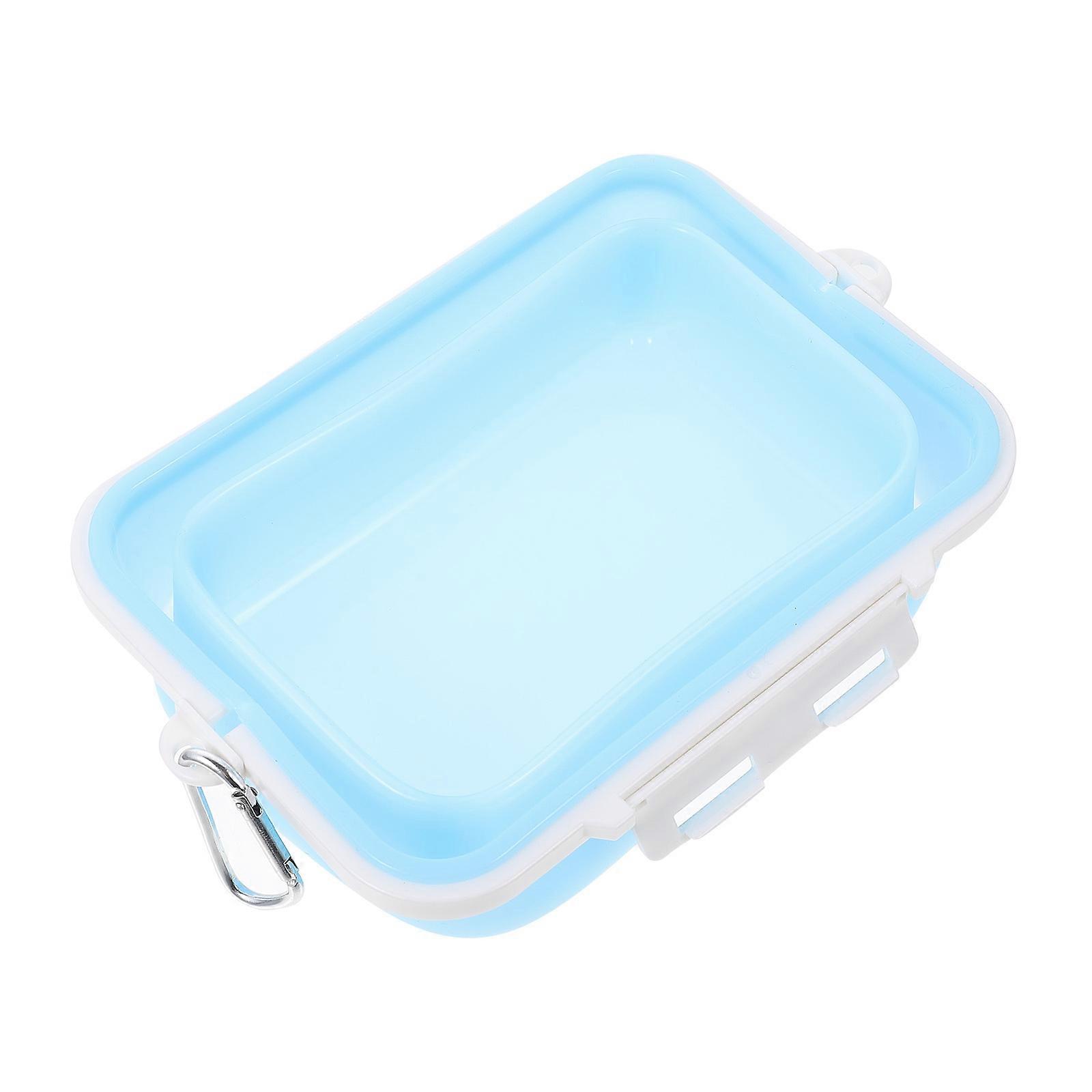 Microwave Food Box For Fruits Keep Fresh 2Pcs Rectangular Silicone Storage Kitchen Essential