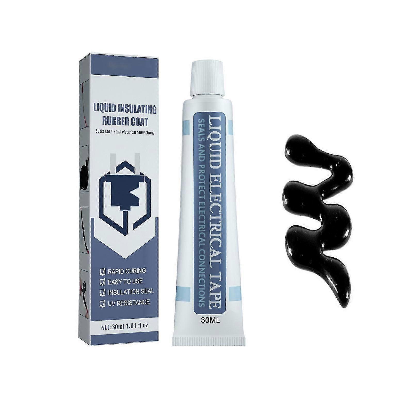 50 מ"ל סרט חשמלי נוזלי, דבק בידוד נוזלי דבק מעכב בעירה בטמפרטורה גבוהה, סרט חשמלי מבודד להבה עמידה למים