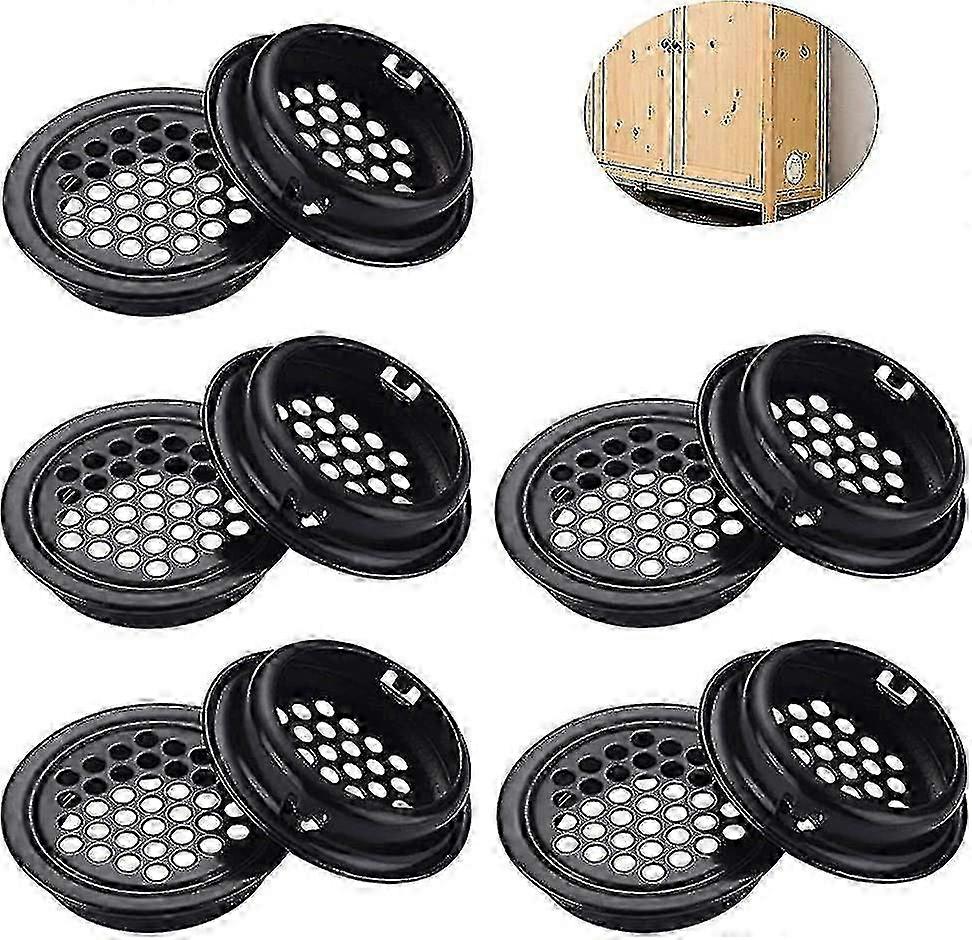 10 pieces stainless steel round ventilation grille