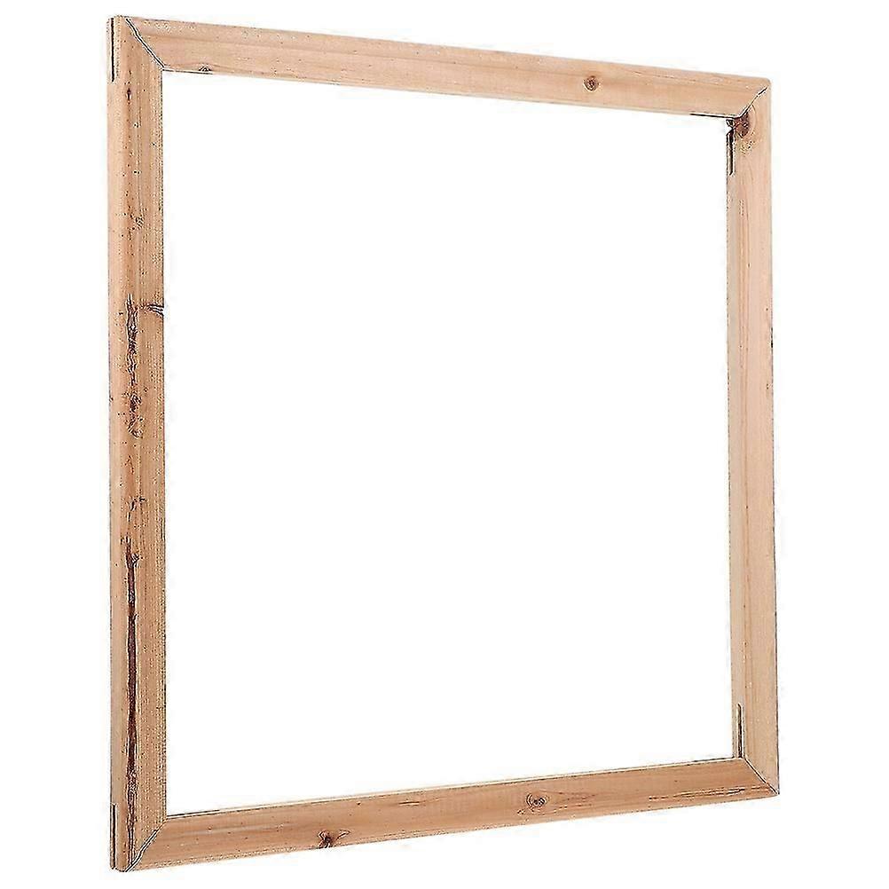 Diy Painting Frame Canvas Frame For Room Decoration Simple Style 50X50X1.5CM 1Pack