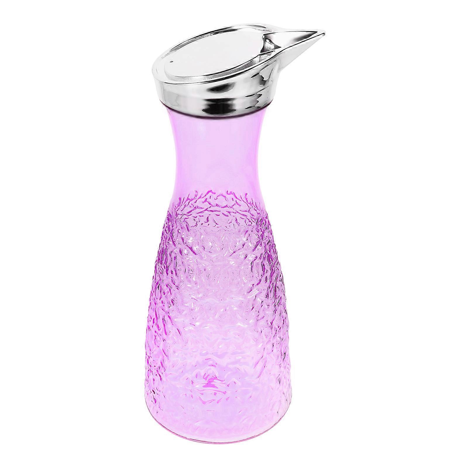 Beverage Pitcher With Lid Cold Water Pitcher Party Events Easy Grip 1Pcs
